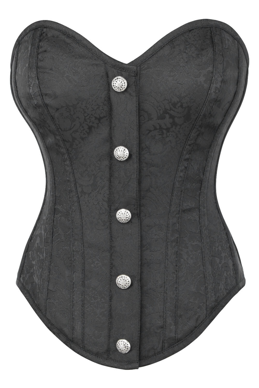 Blaise Overbust Black Corset
