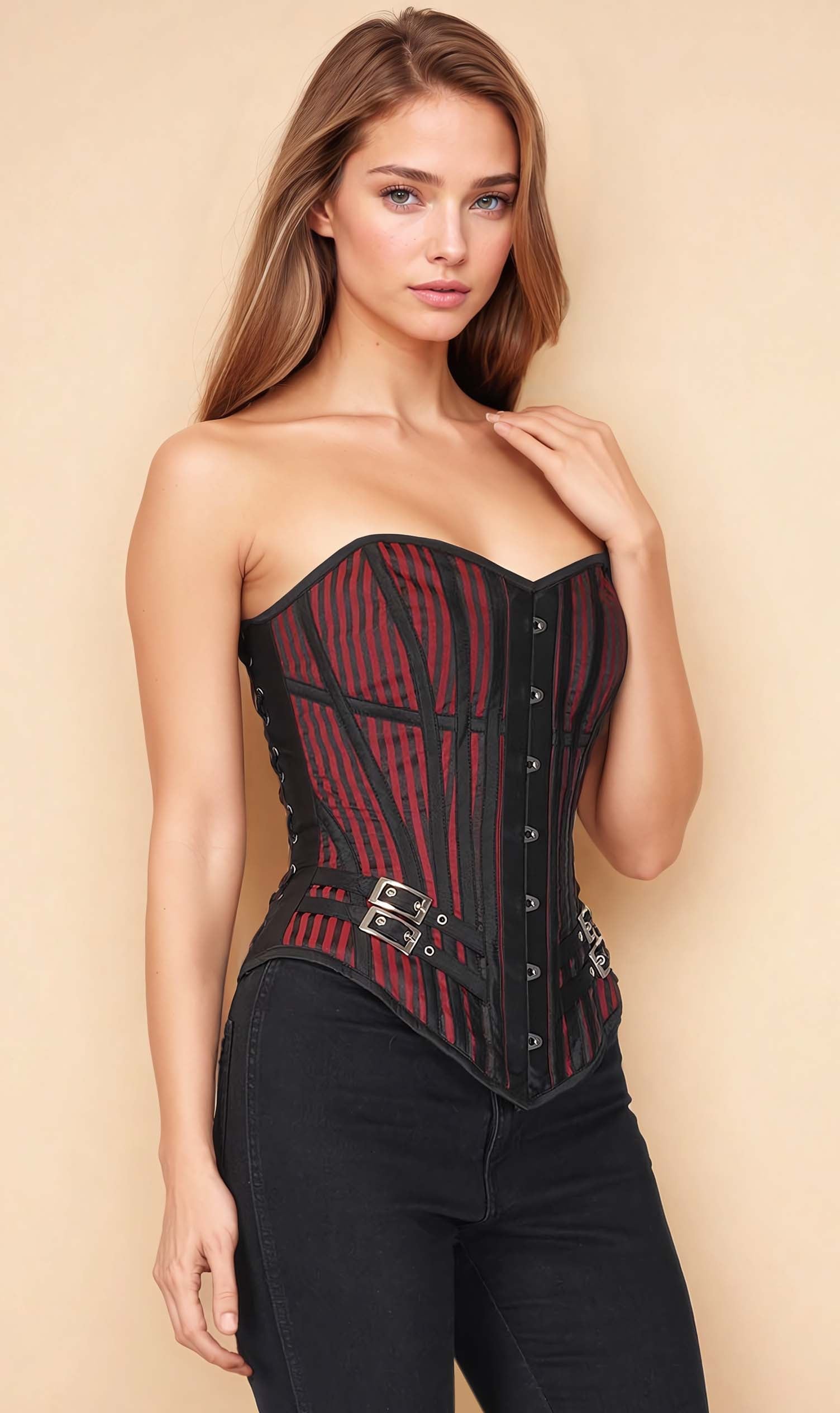 Buddy Overbust Brocade Corset