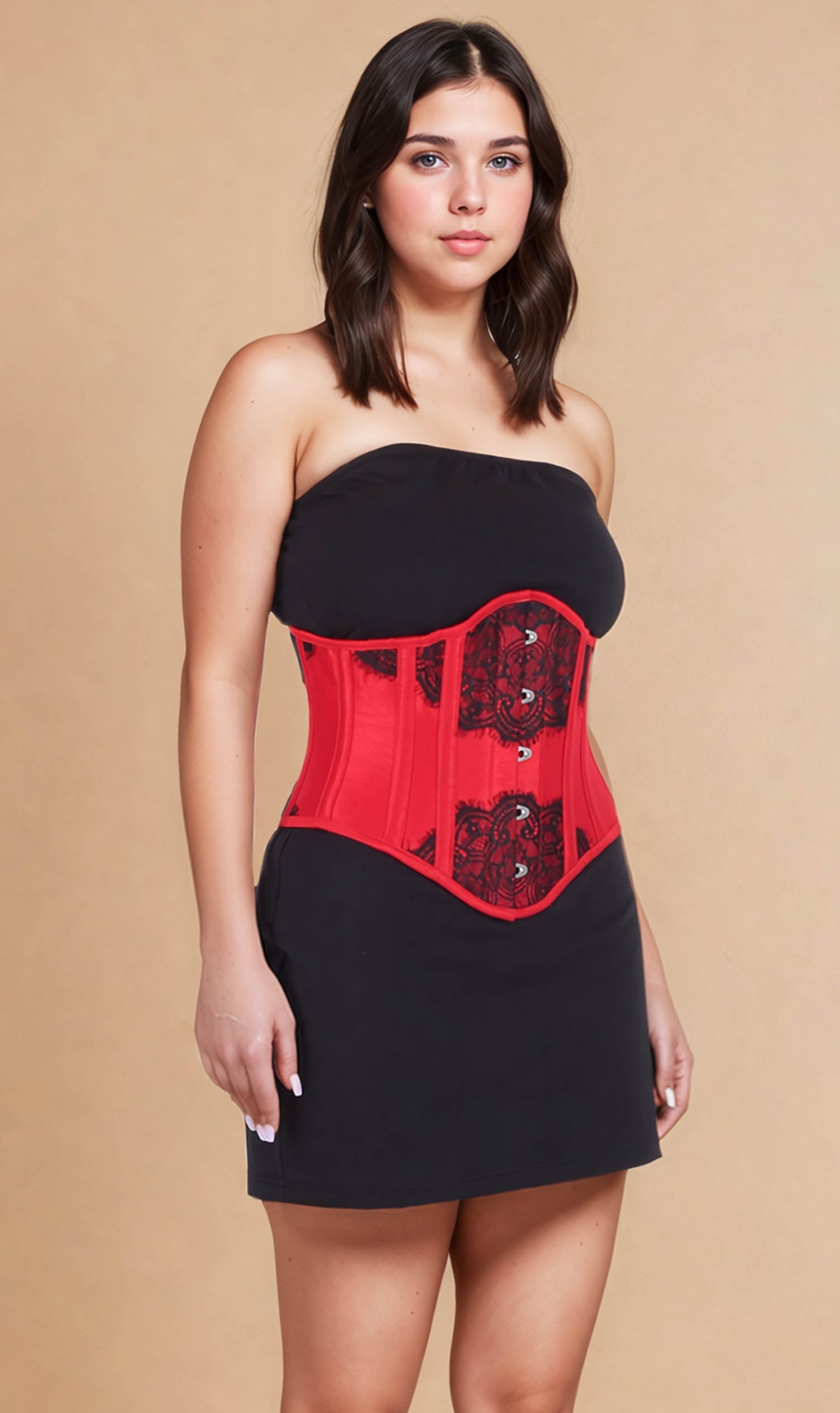 Barrett Red Waspie Corset