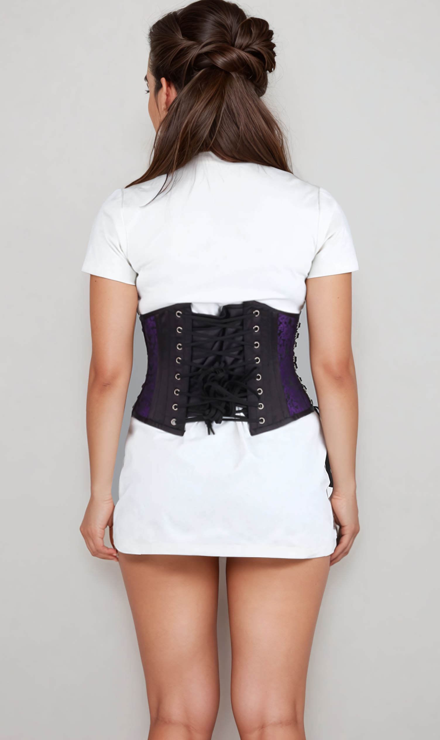 Krisalyn Purple Waspie Corset