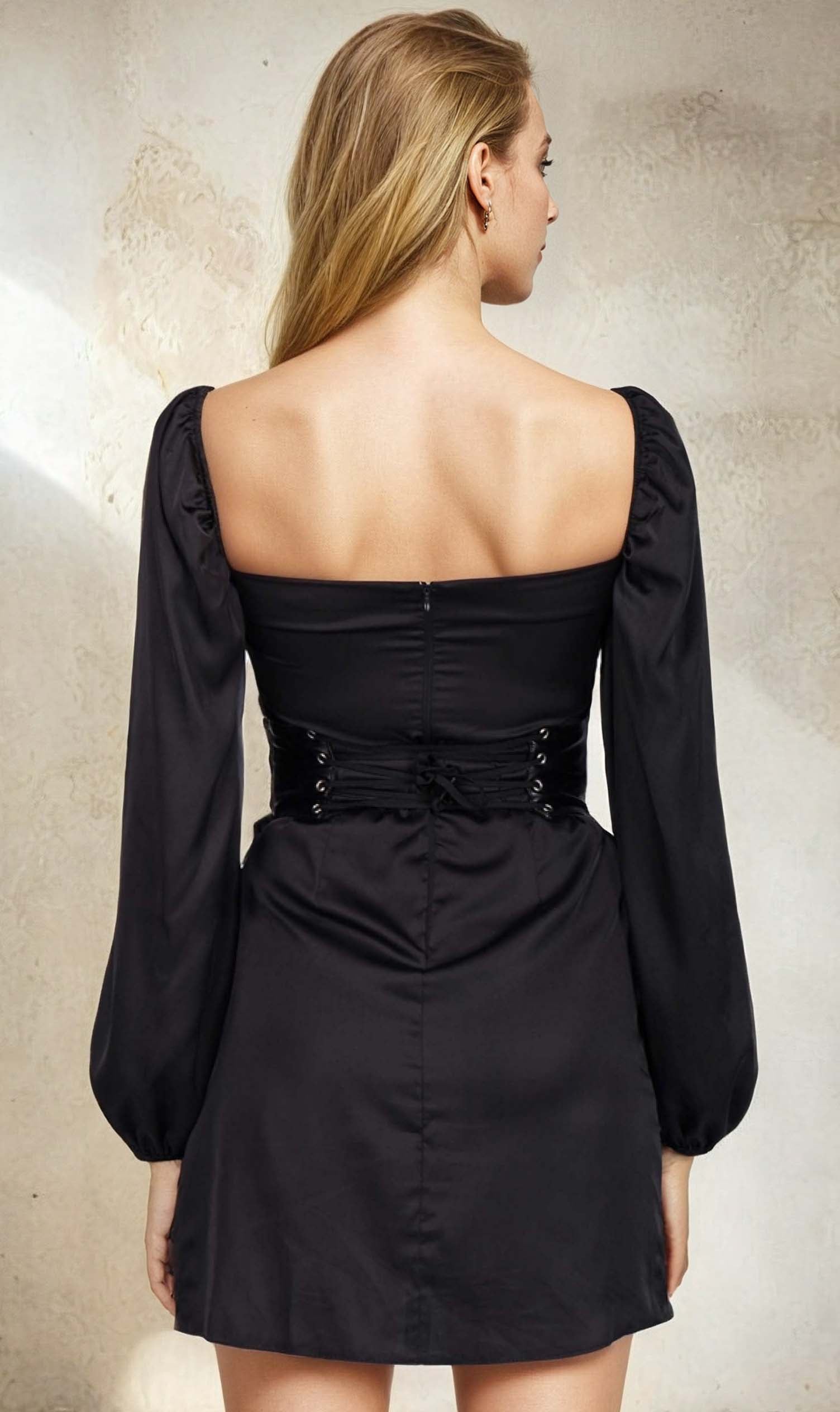 Lerina Black Corset Belt