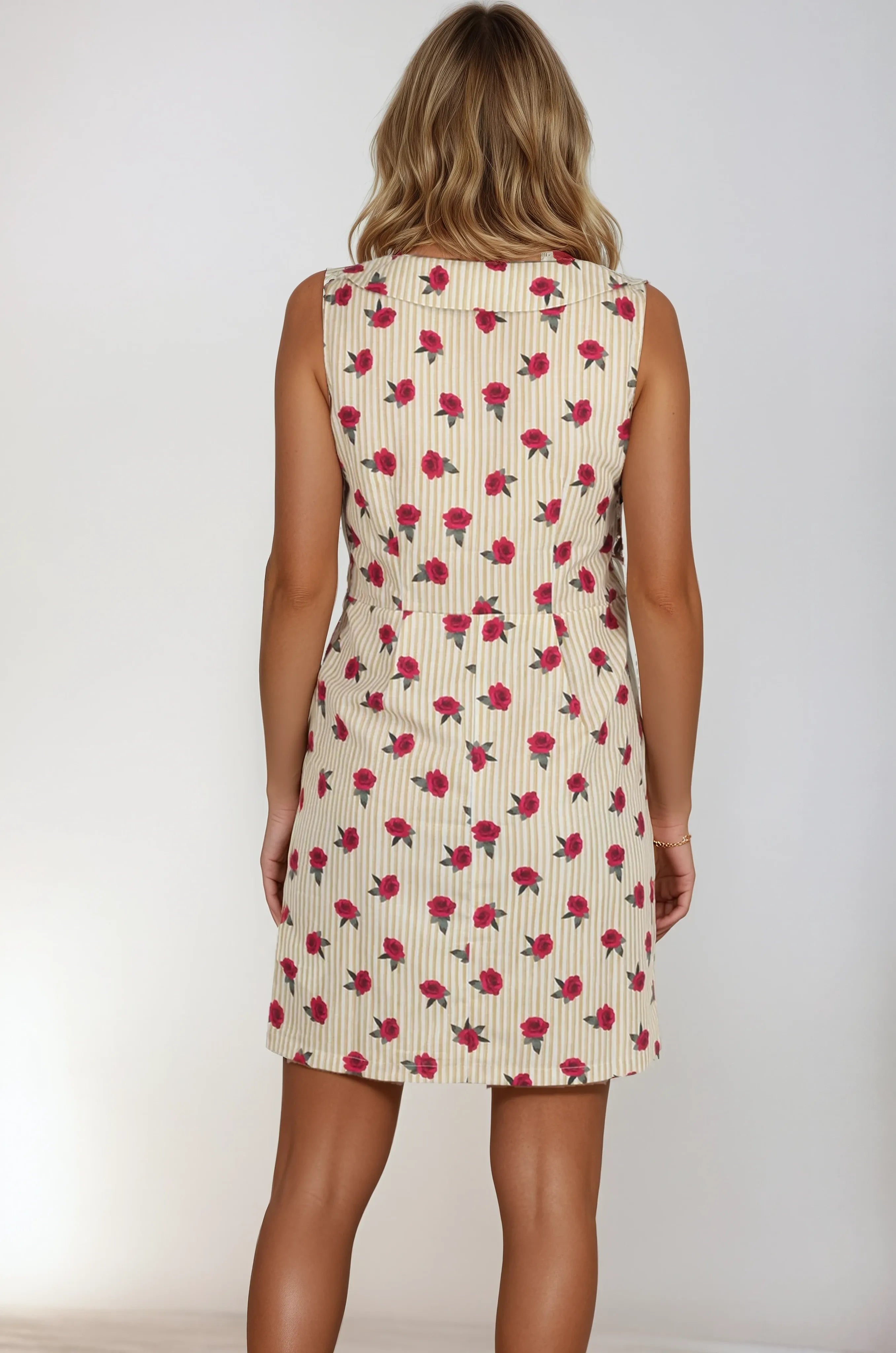 Moana Abstract Printed Dress