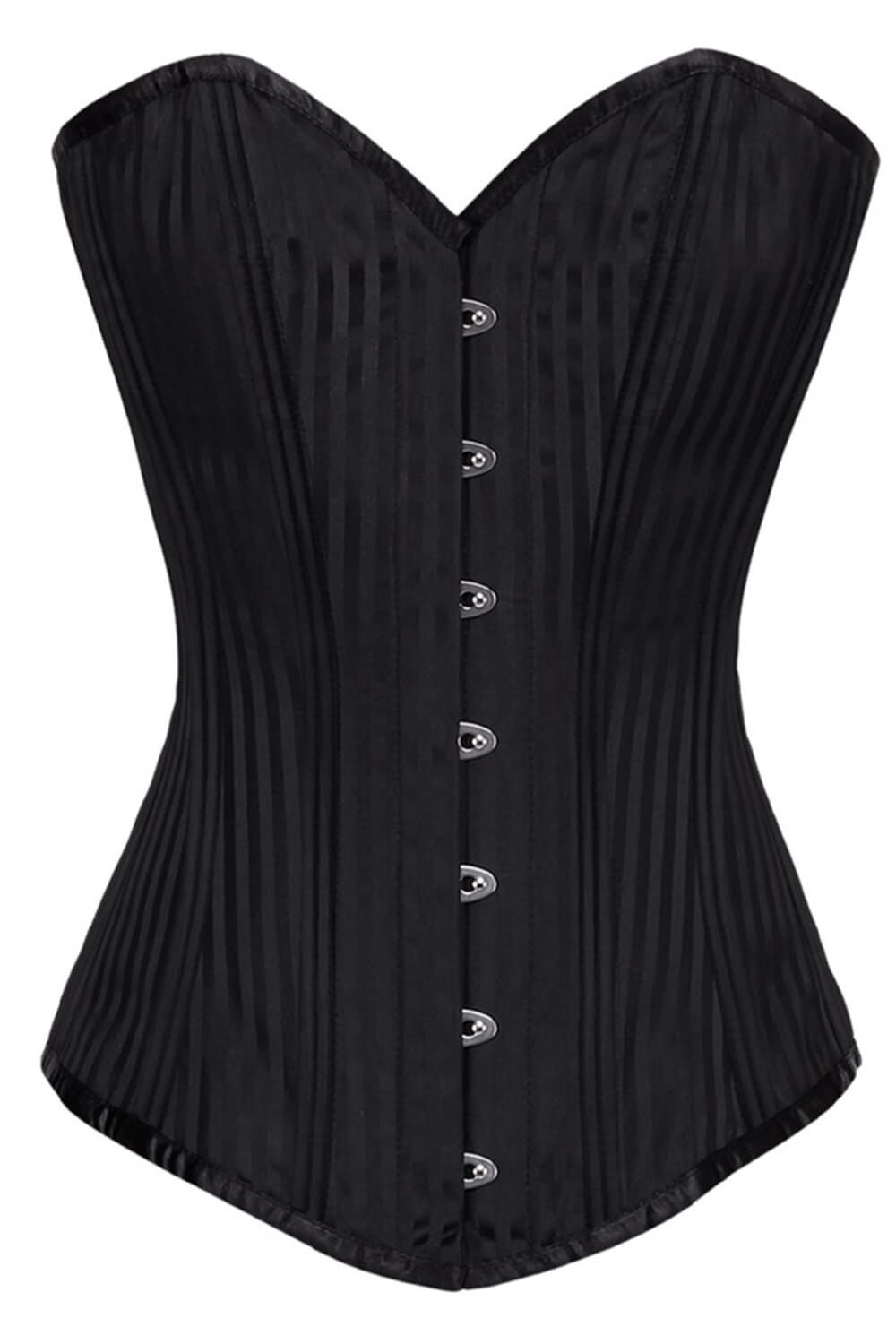 Zeke Waist Training Brocade Steel Boned Corset