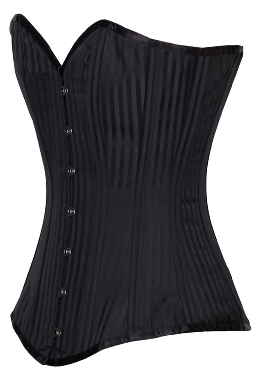 Zeke Waist Training Brocade Steel Boned Corset