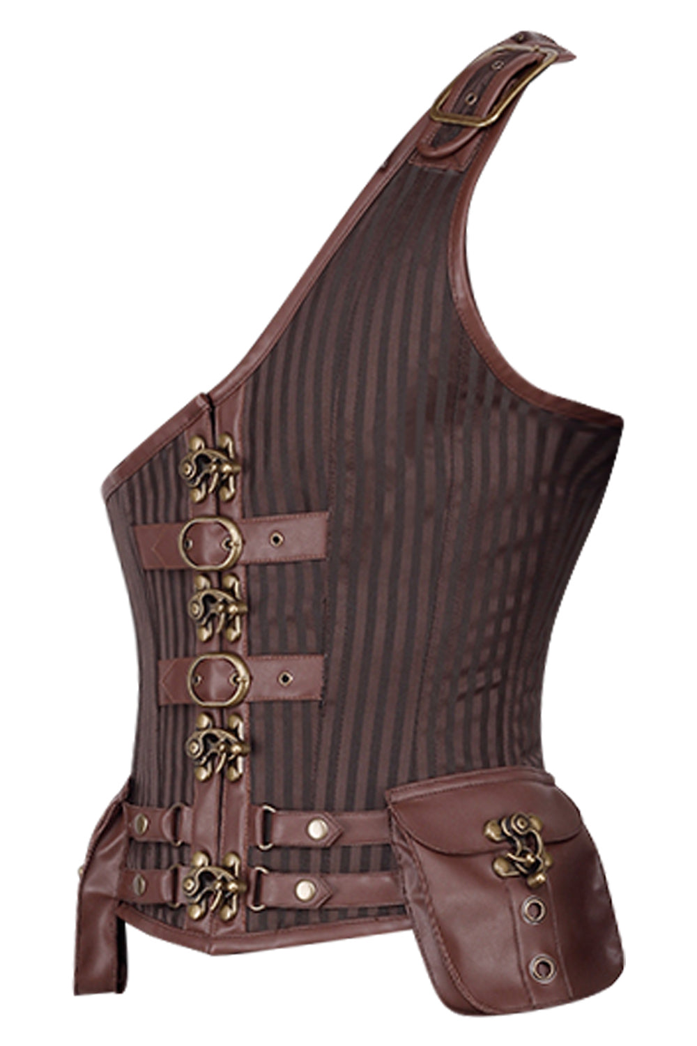 Dettmar Steampunk Men's Midchest Corset