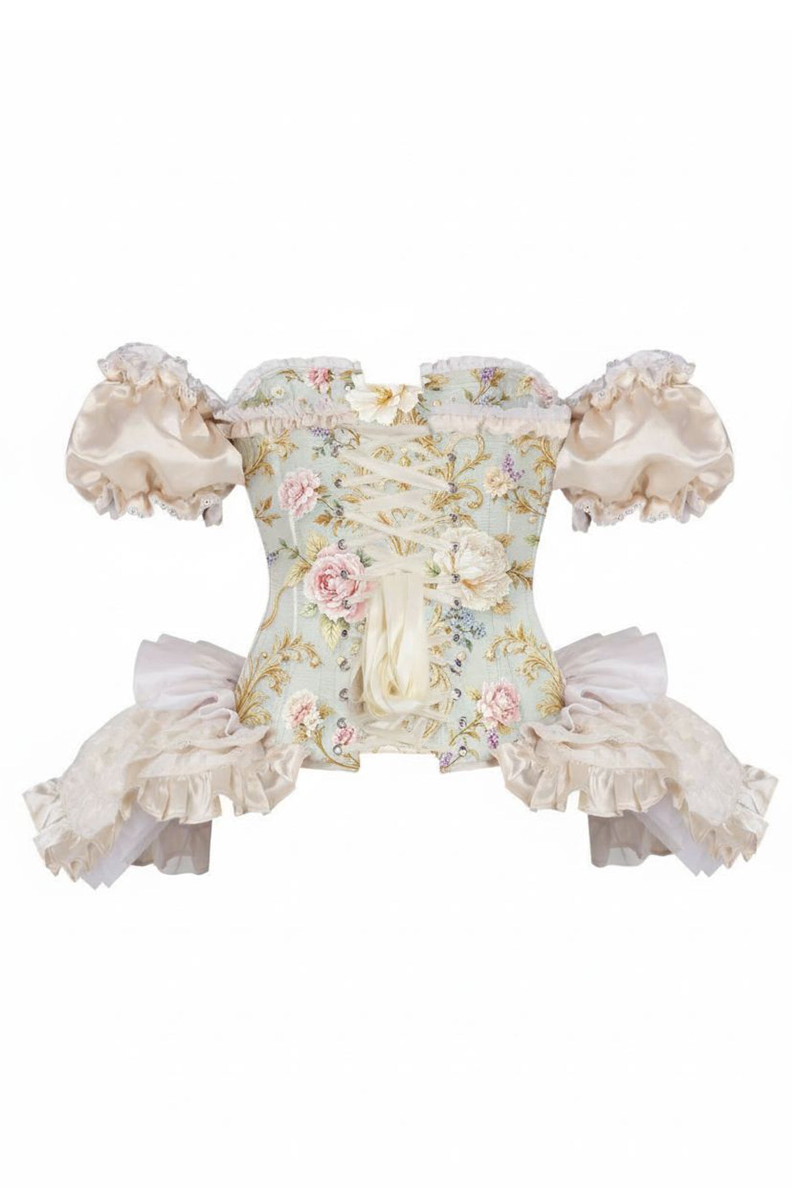 Mylene Rococo Baroque with Rose Cinderella Corset
