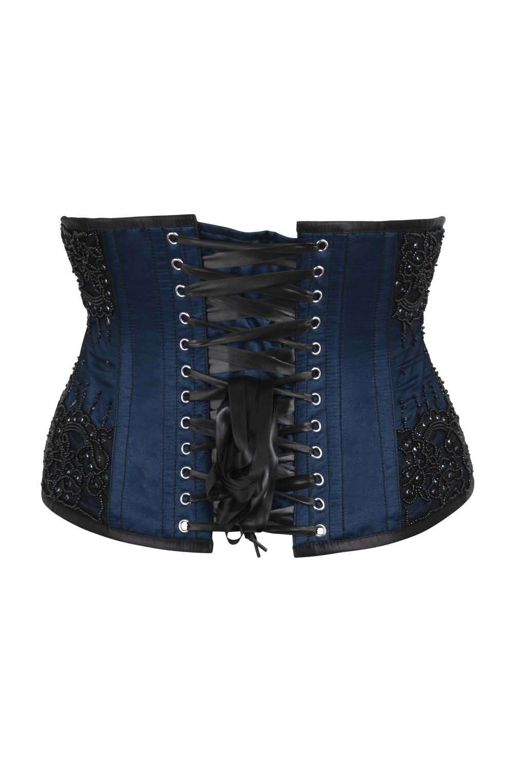 Lyndsay Underbust Blue Couture Corset