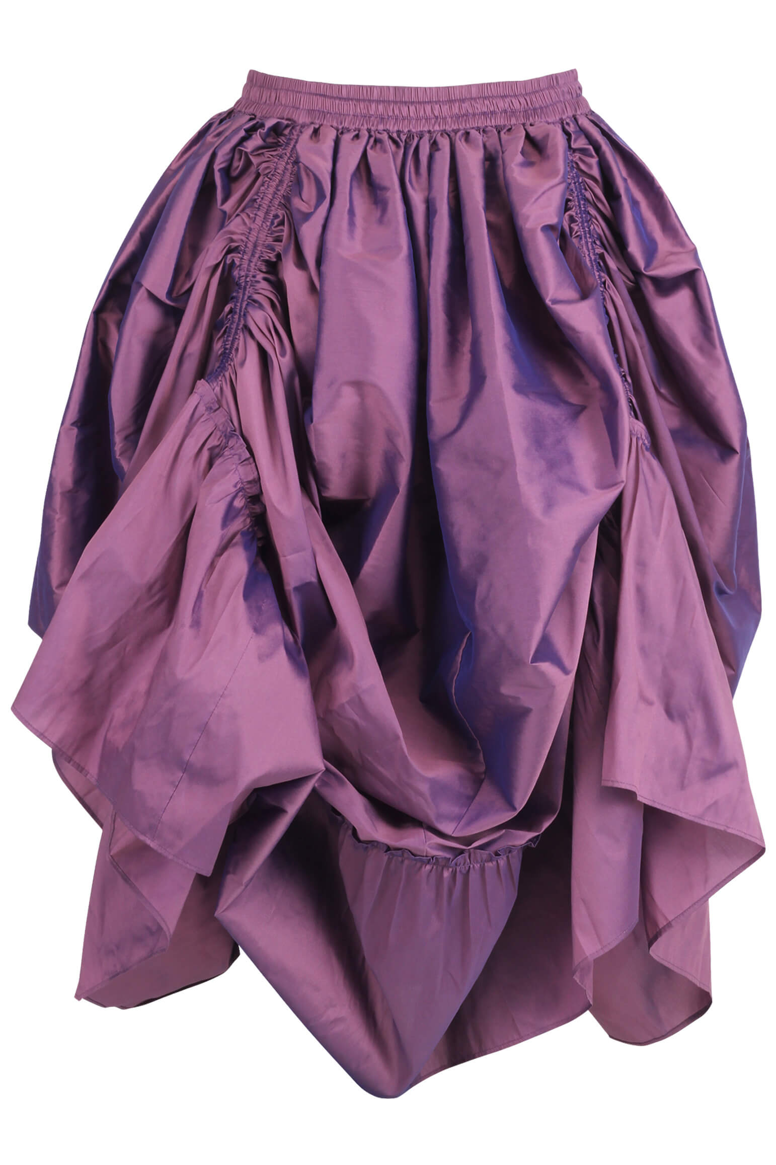 Haileigh Rococo Lilac Taffeta Bustle Skirt