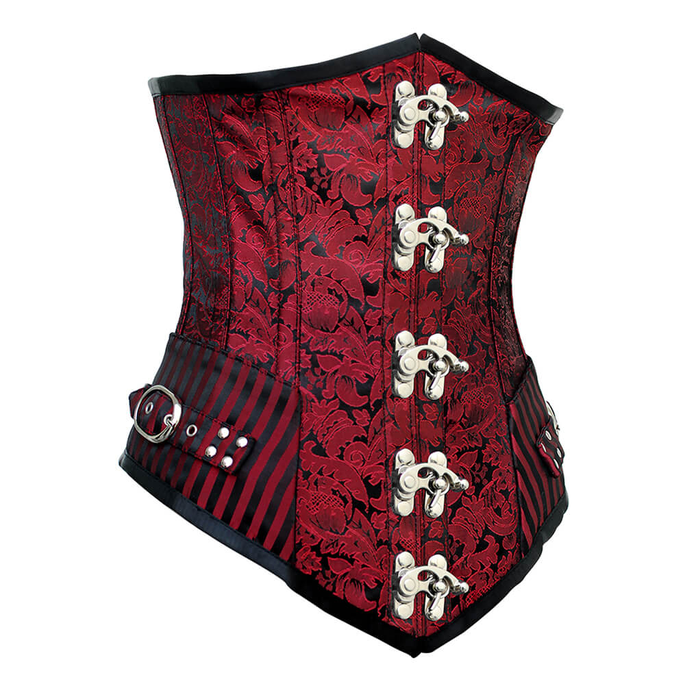 Luz Underbust Brocade Steampunk Corset
