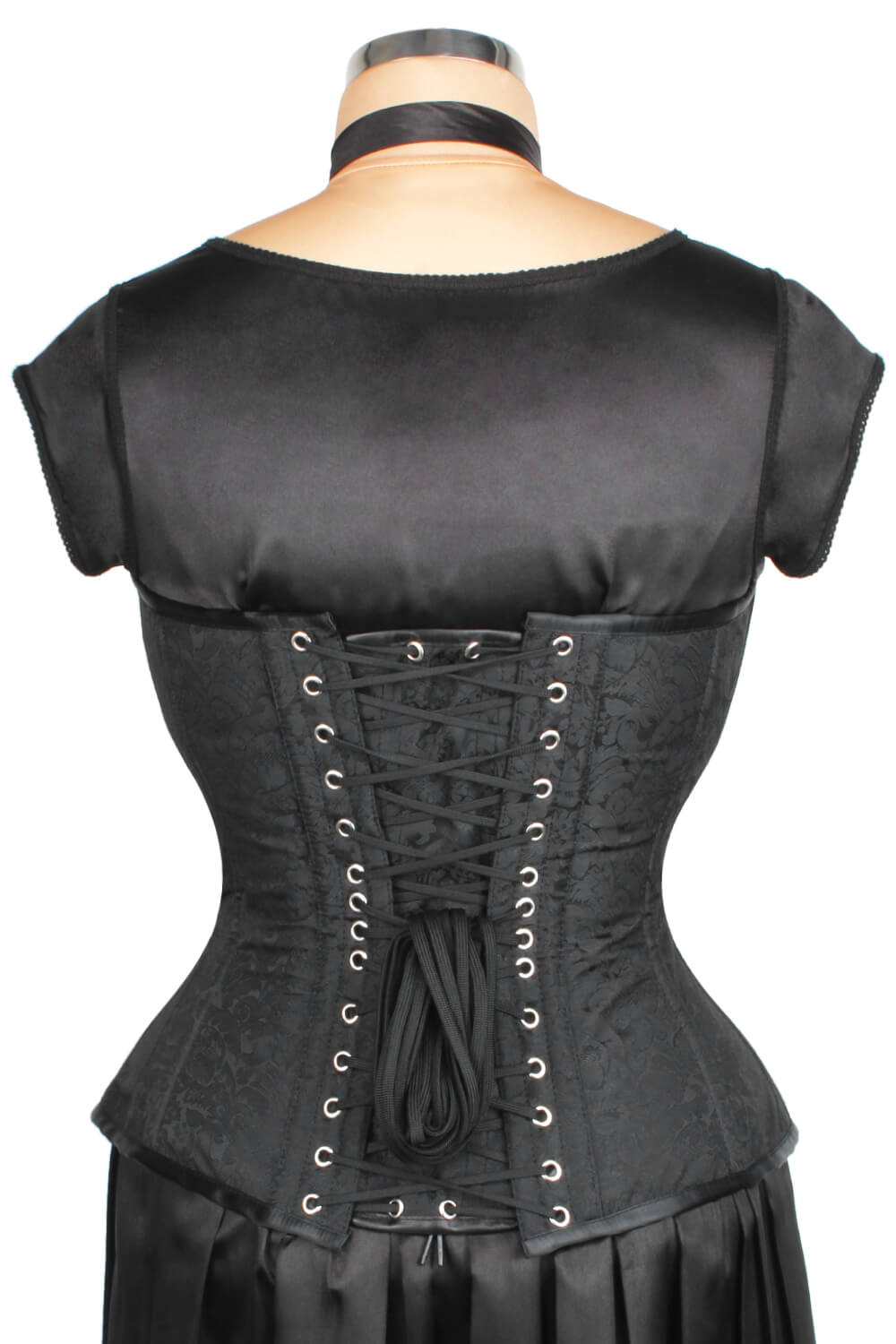 Monroe Waist Reducing Overbust Brocade Corset
