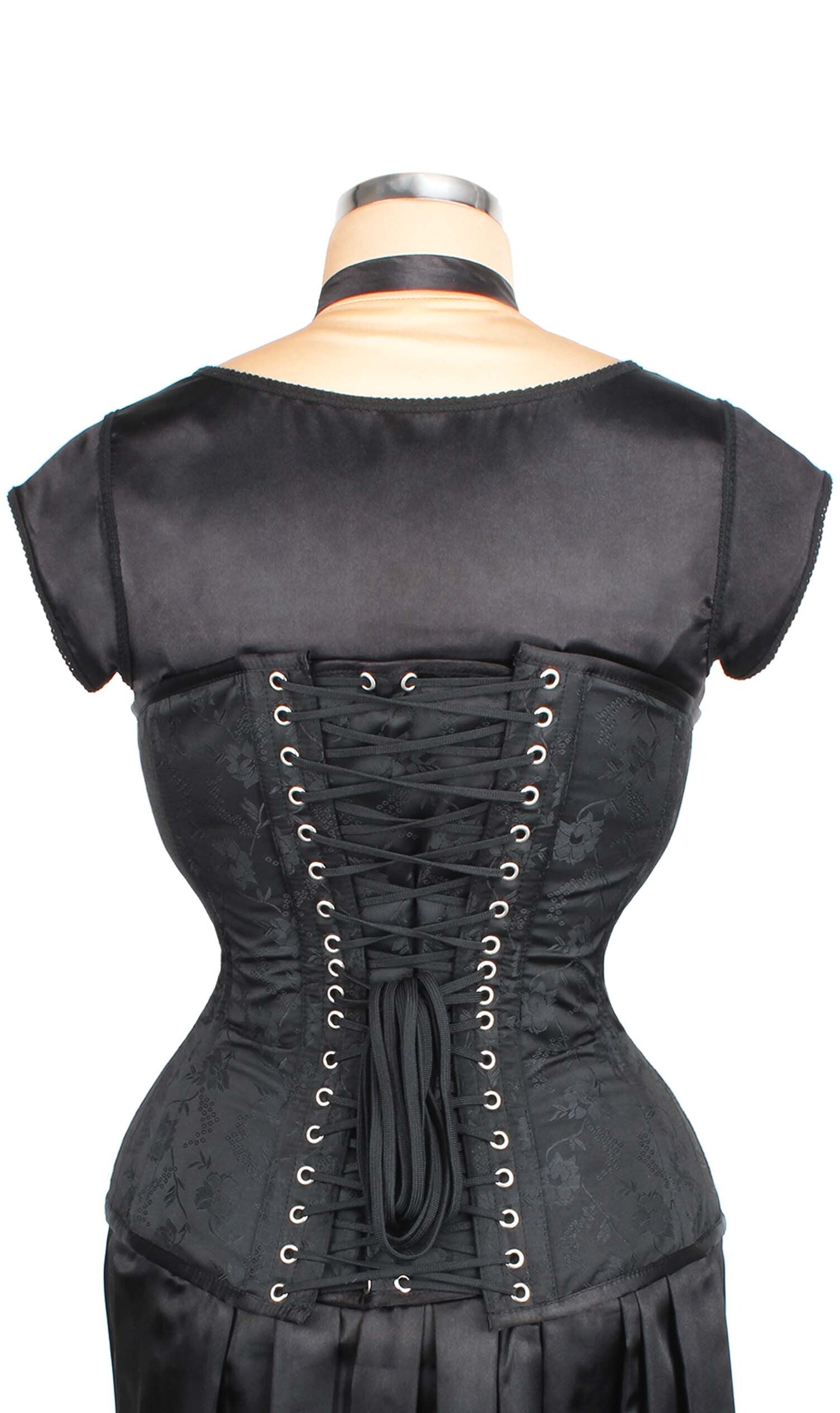 Dee Sweet Heart Floral Brocade Corset