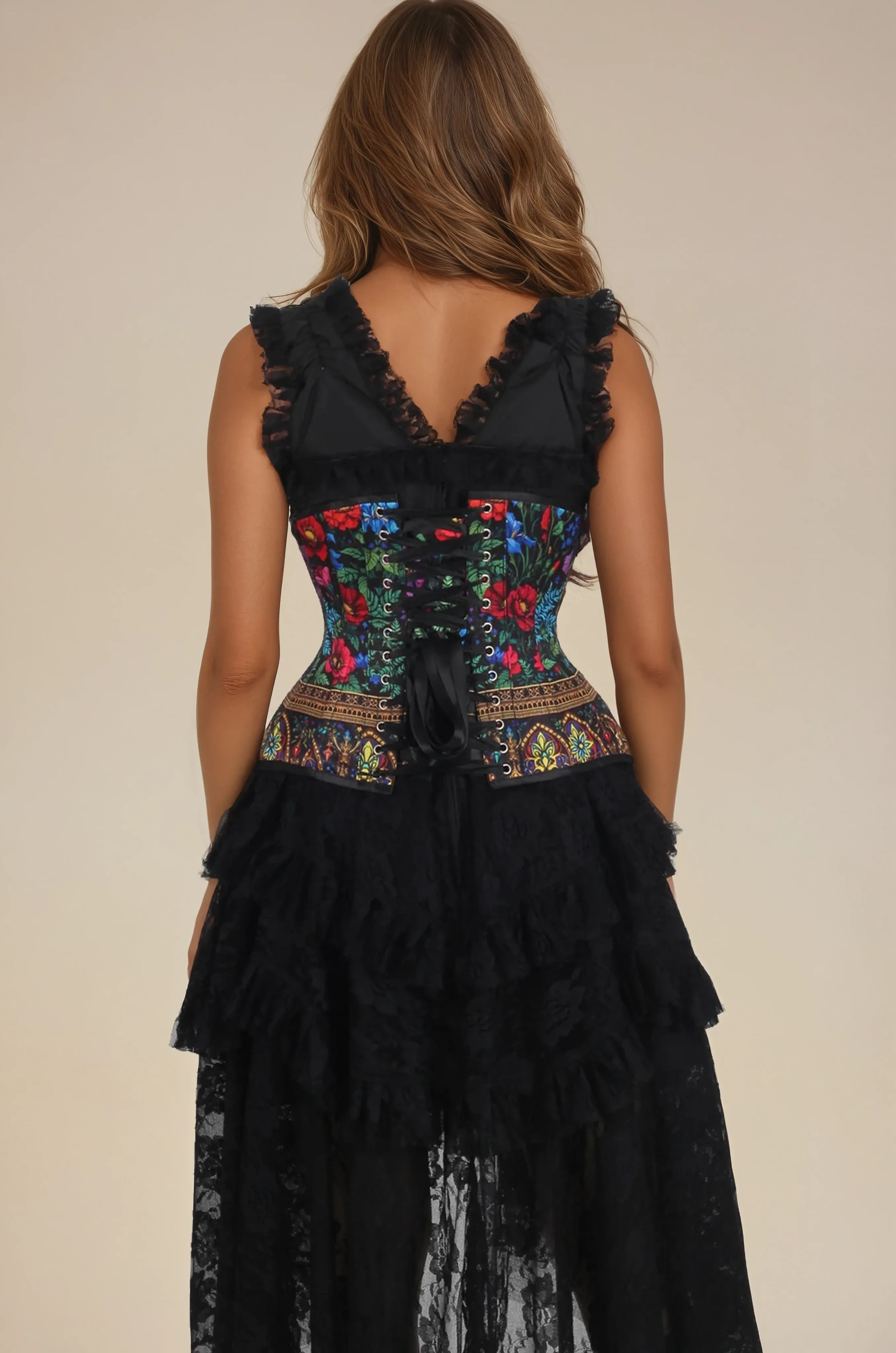 Darleane Gothic Bloom Radiance Corset