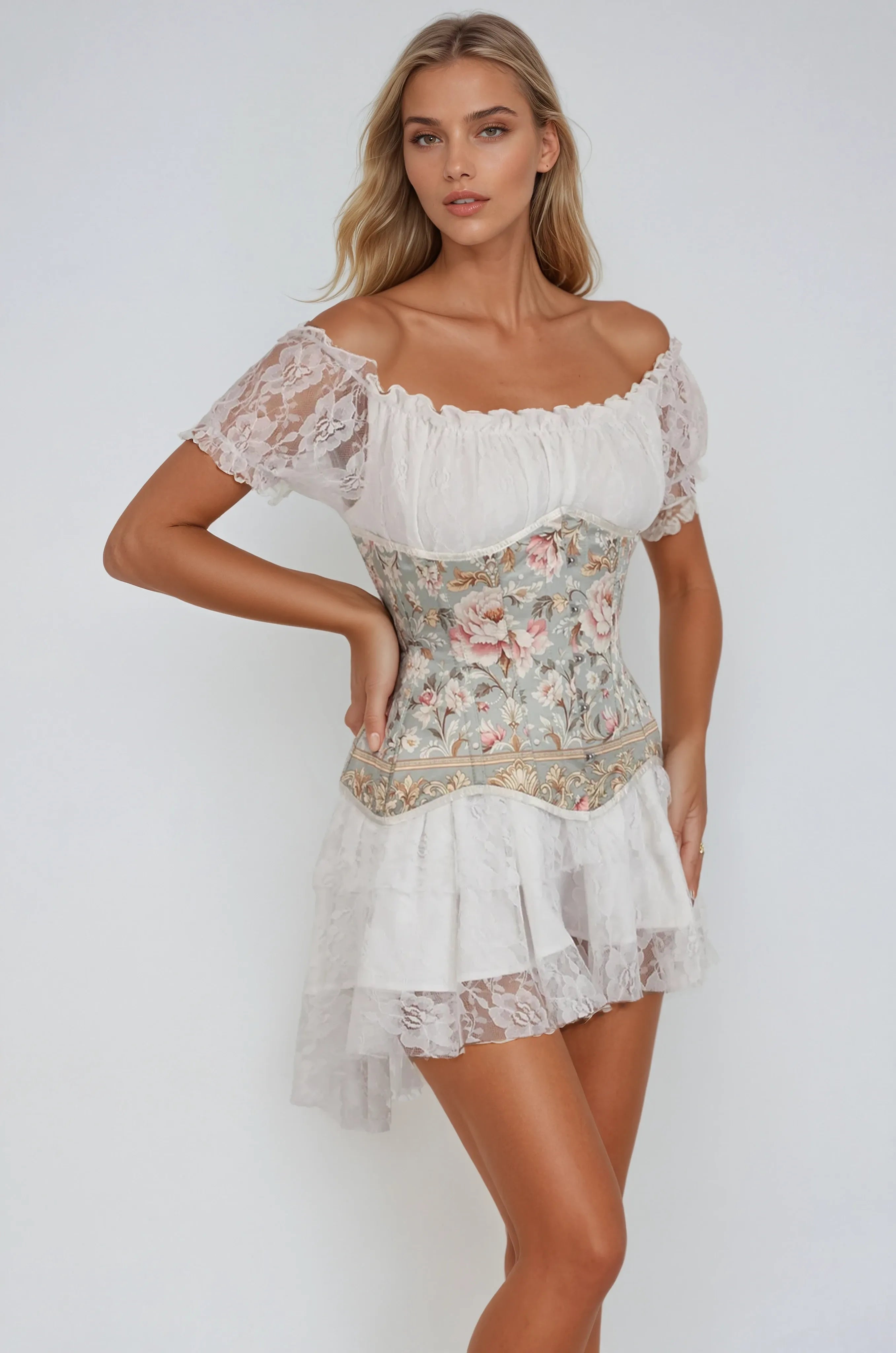 Meryle Gilded Romance Curvy Corset