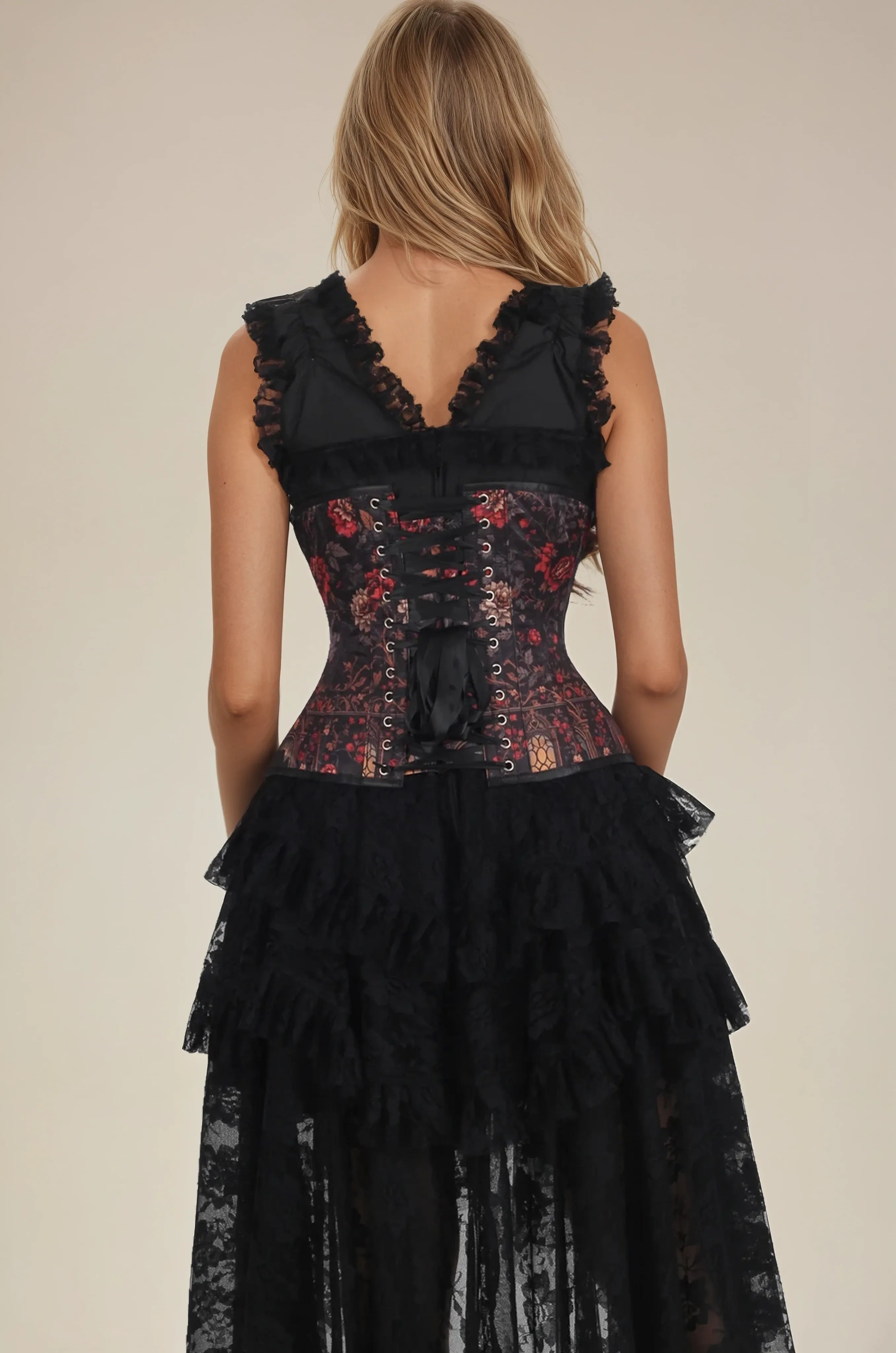 Audrene Ravenveil Tapestry Curvy Corset