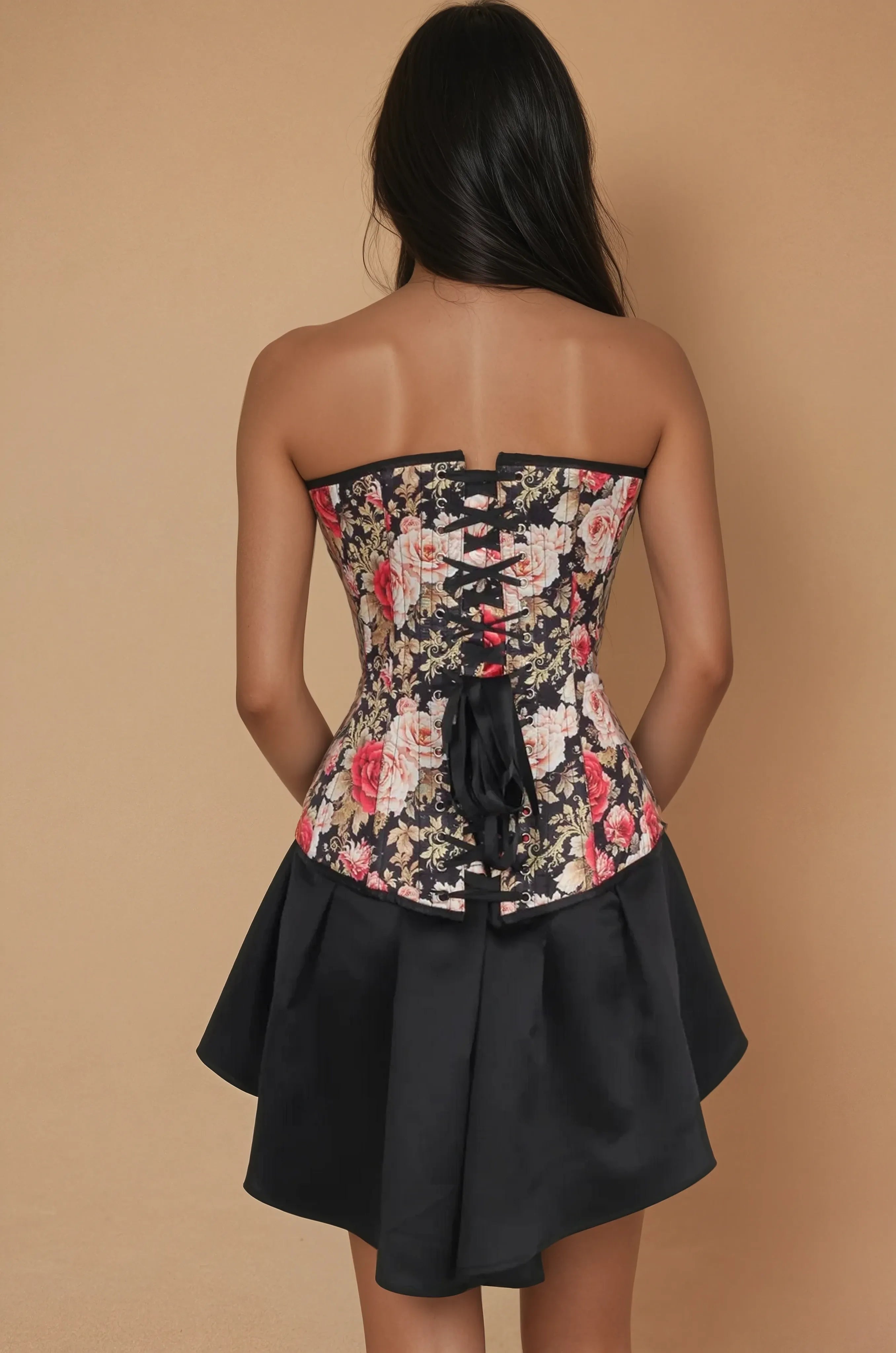 Lanie Baroque Inspired Print Corset