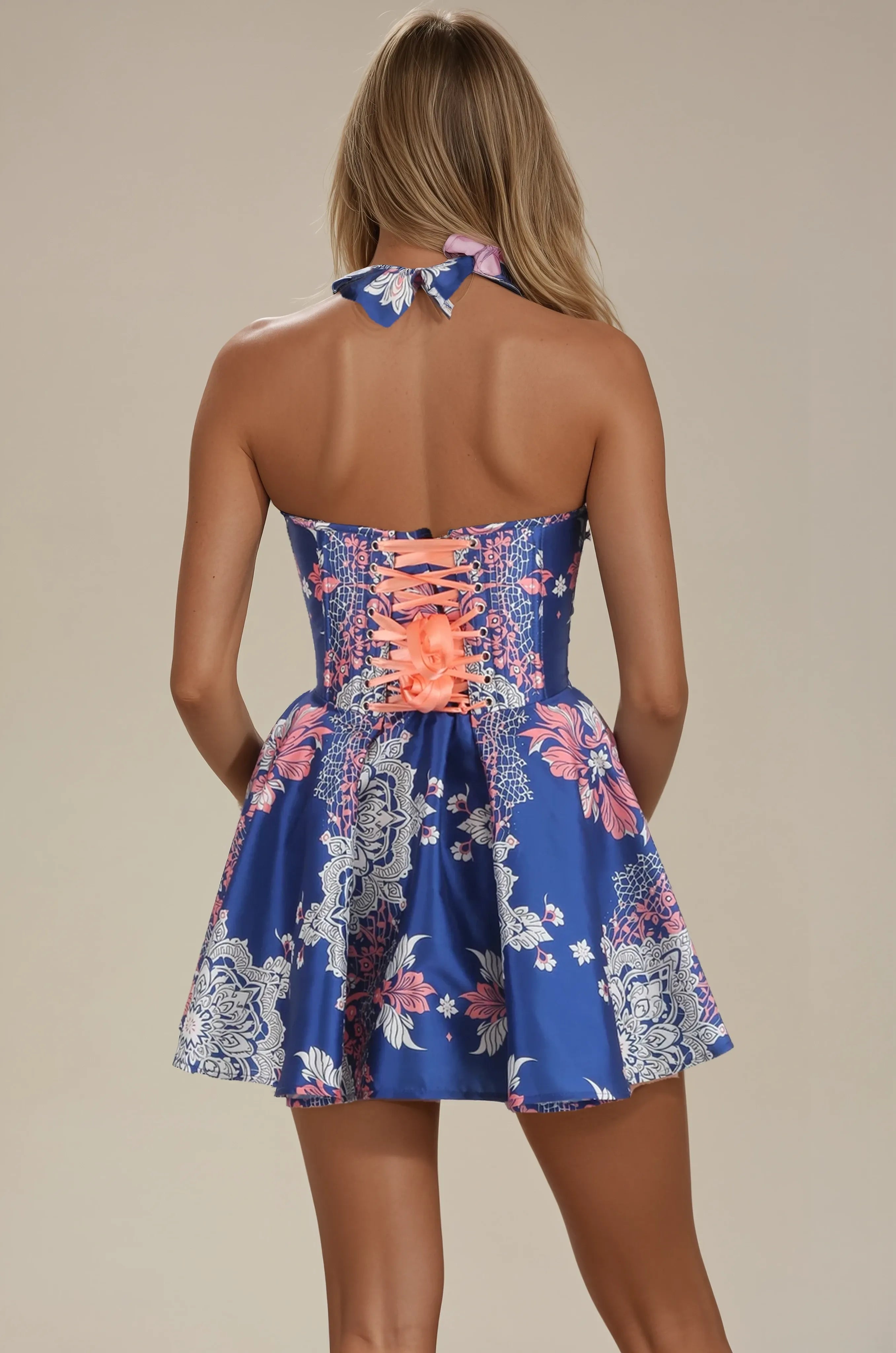 Hannah Lace Ensemble Corset Dress