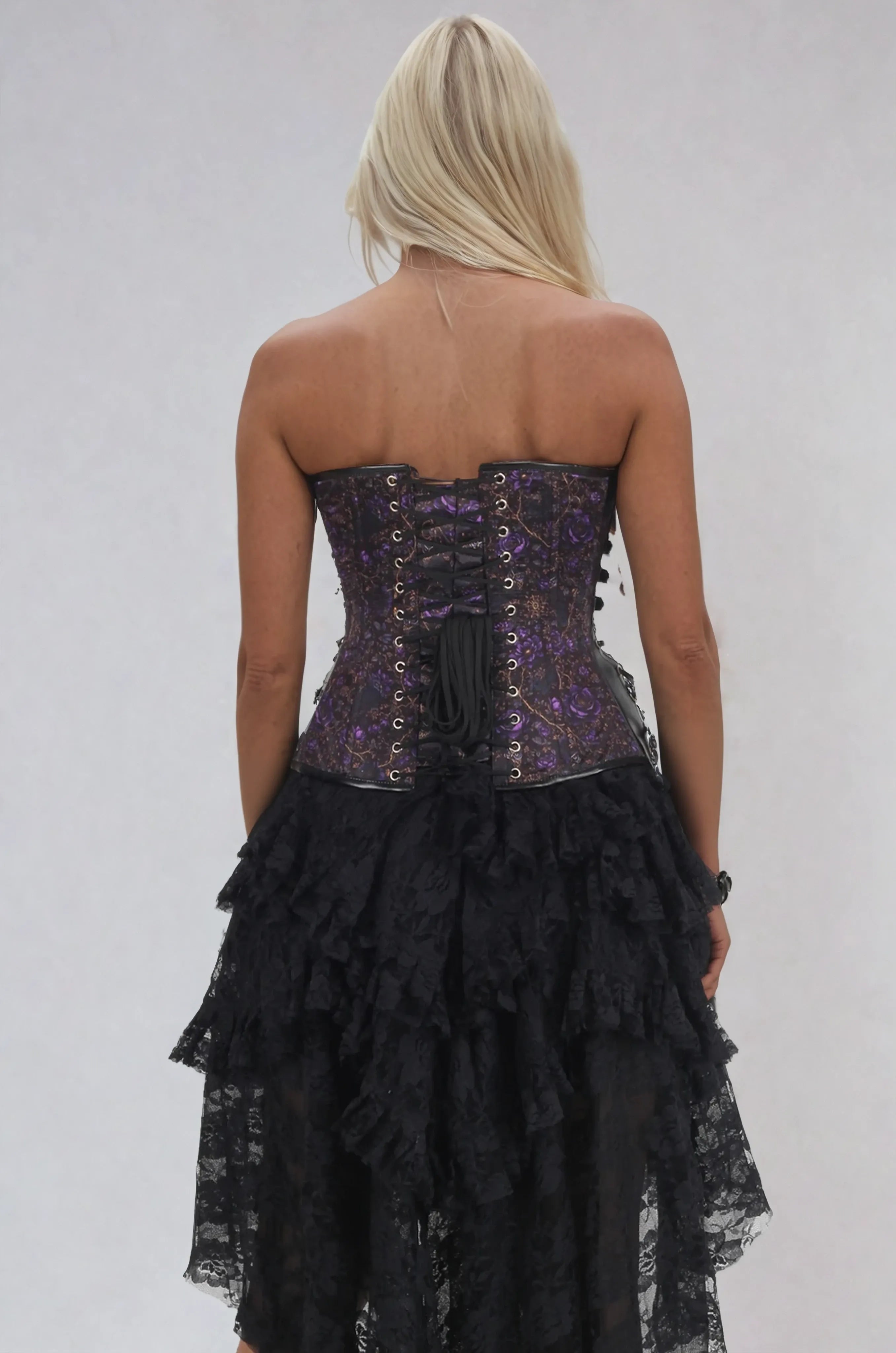 Manya Overbust Waist Trainer Gothic Corset