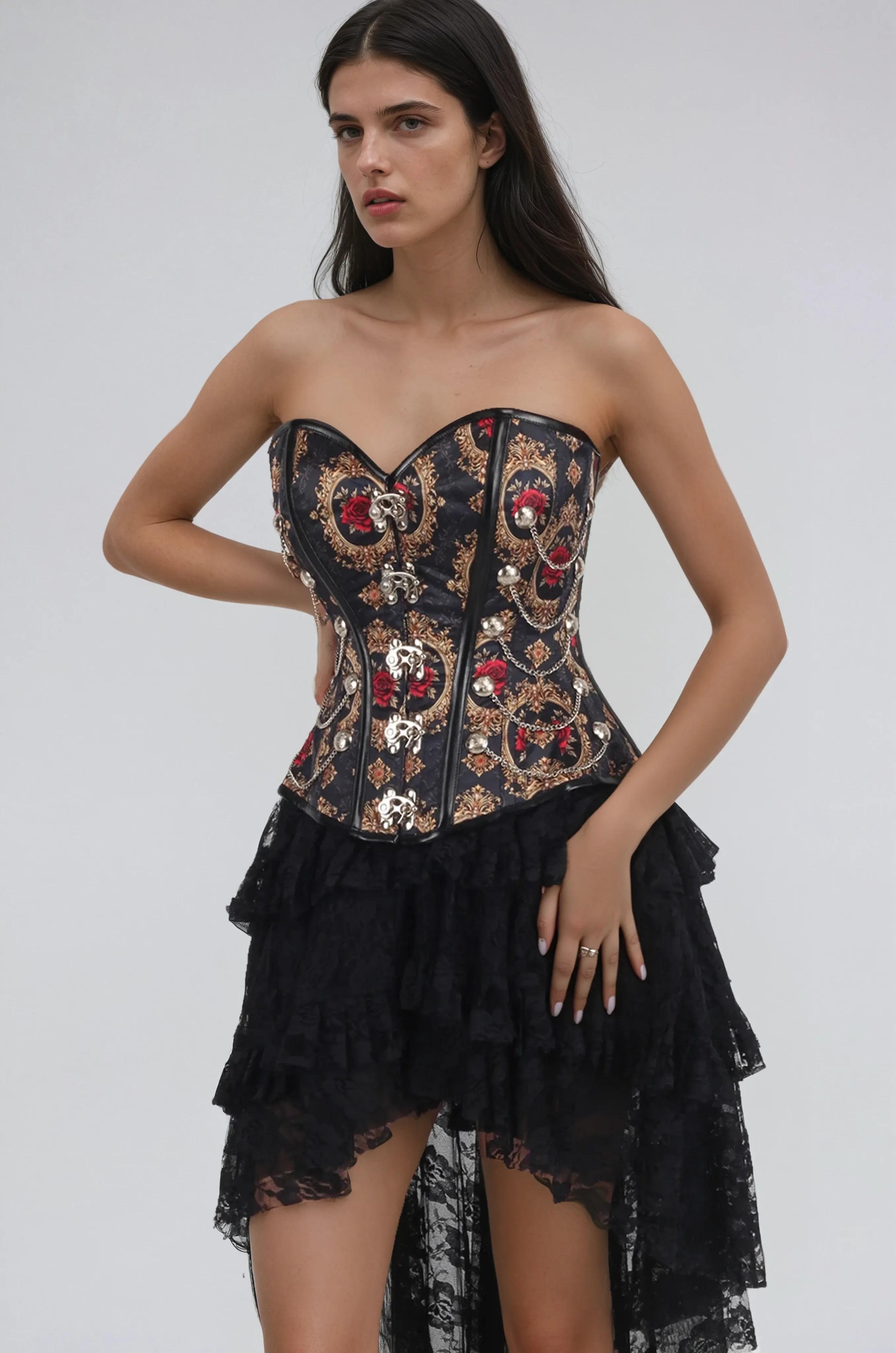 Baylor Steampunk Overbust Corset