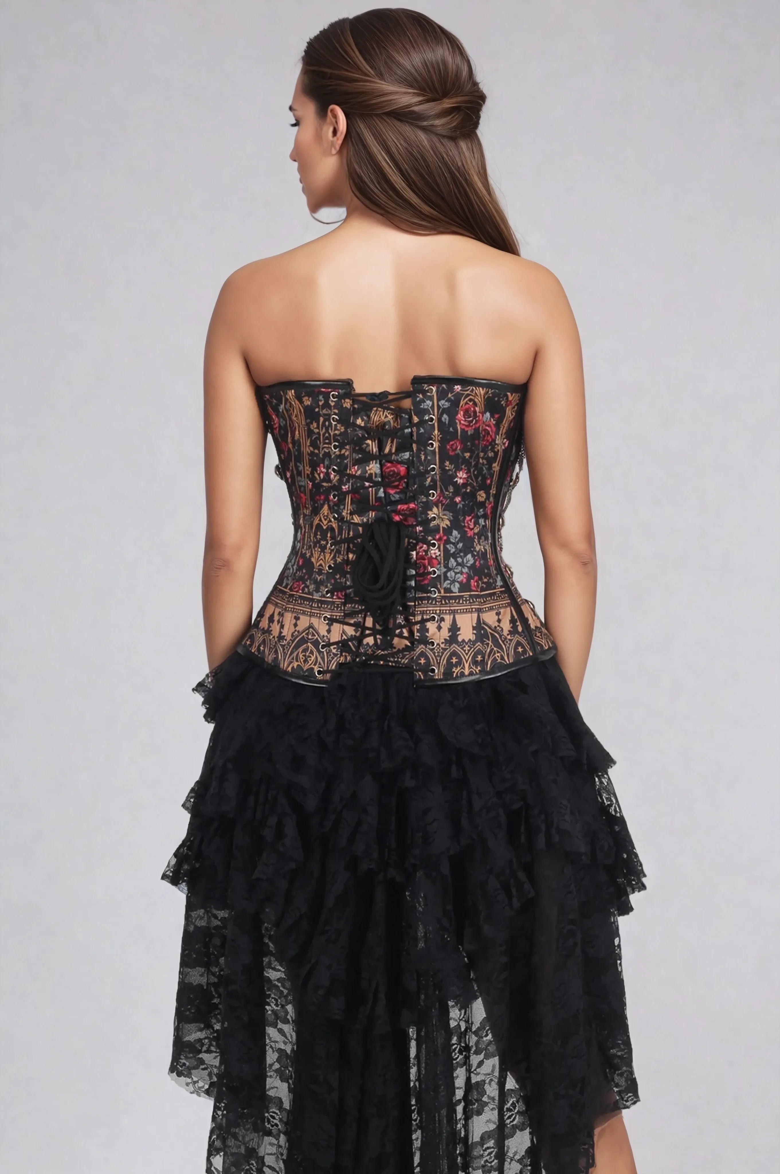 Kade Midnight Cathedral Bloom Corset