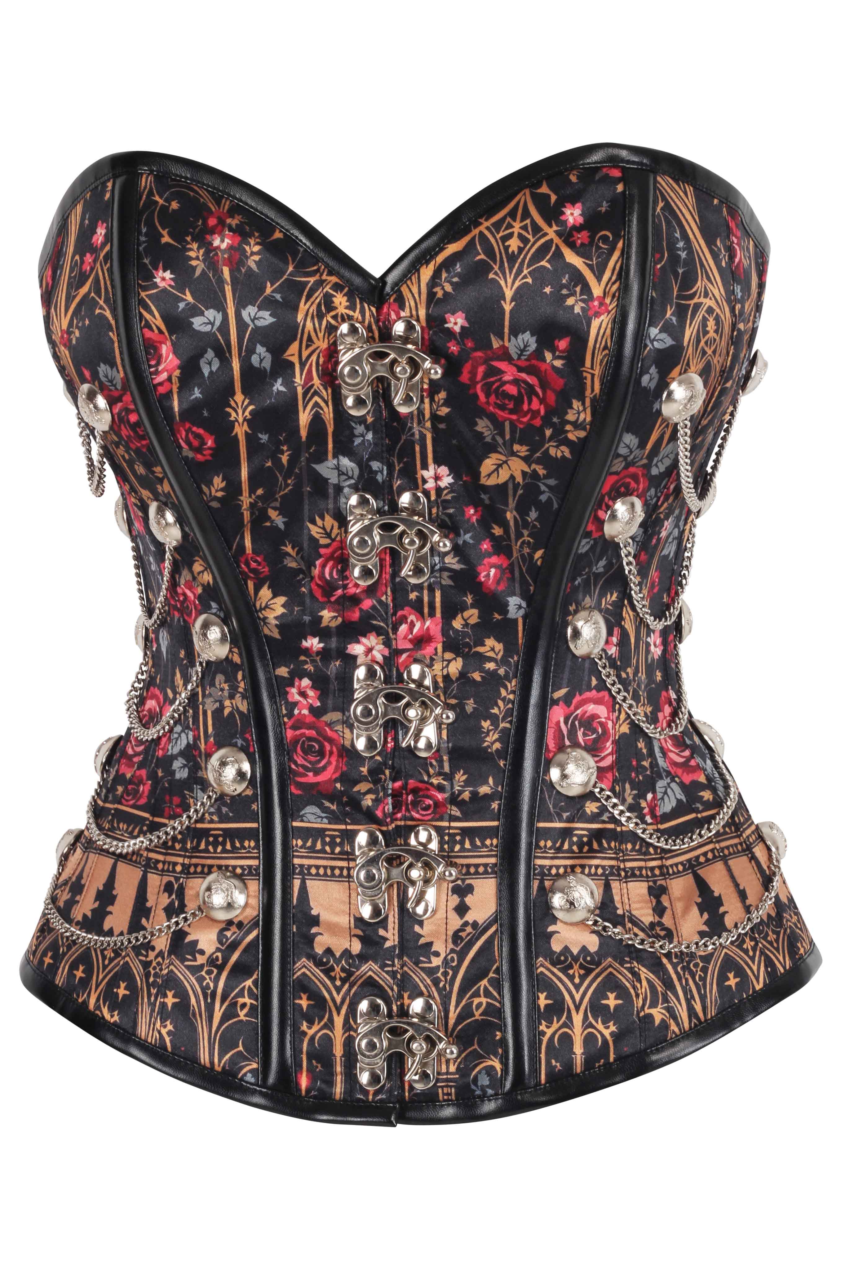 Kade Midnight Cathedral Bloom Corset