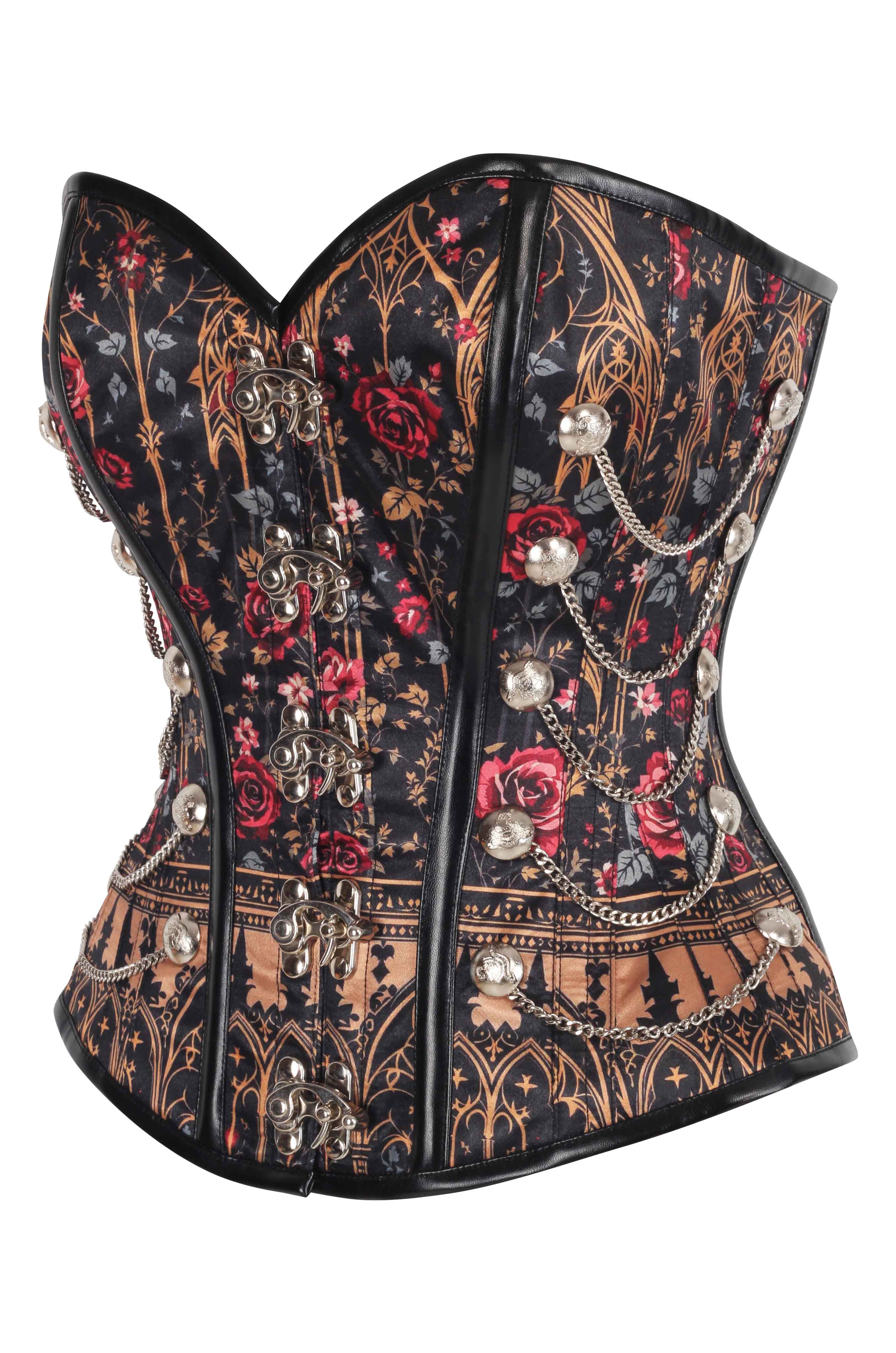 Kade Midnight Cathedral Bloom Corset