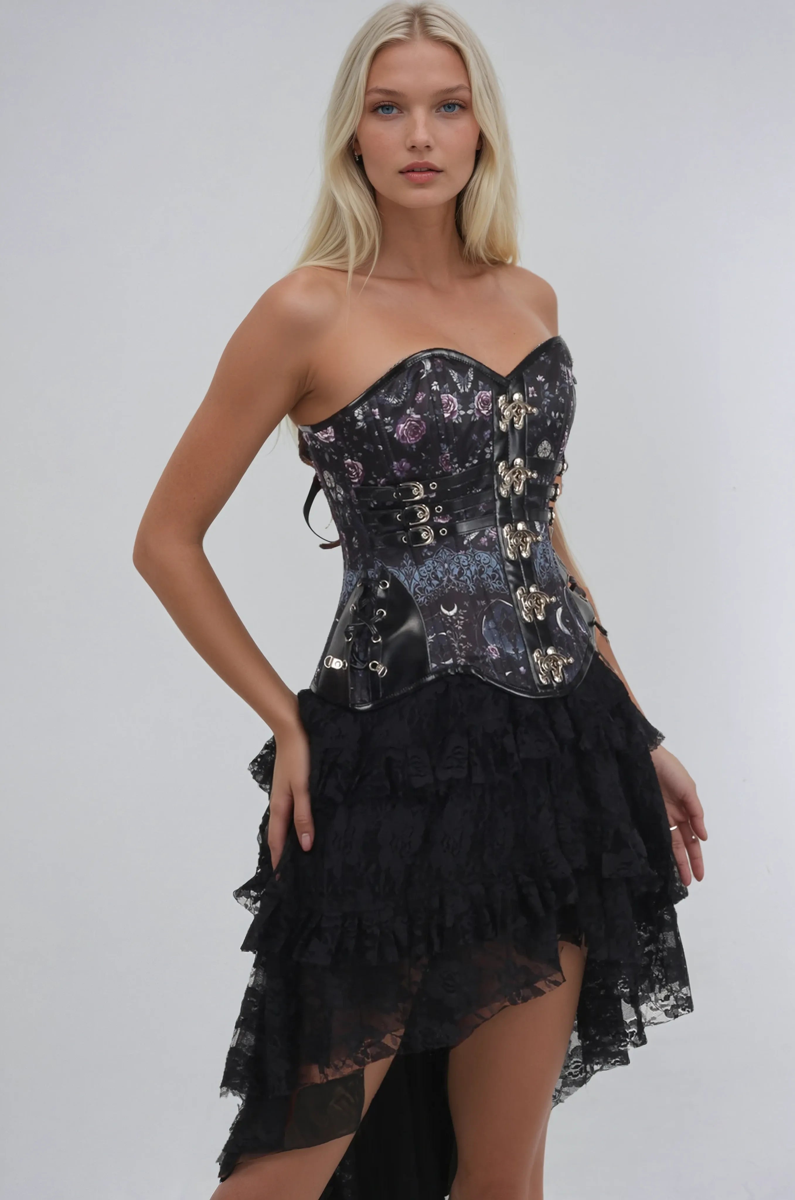 Flynn Waist Trainer Gothic Overbust Corset