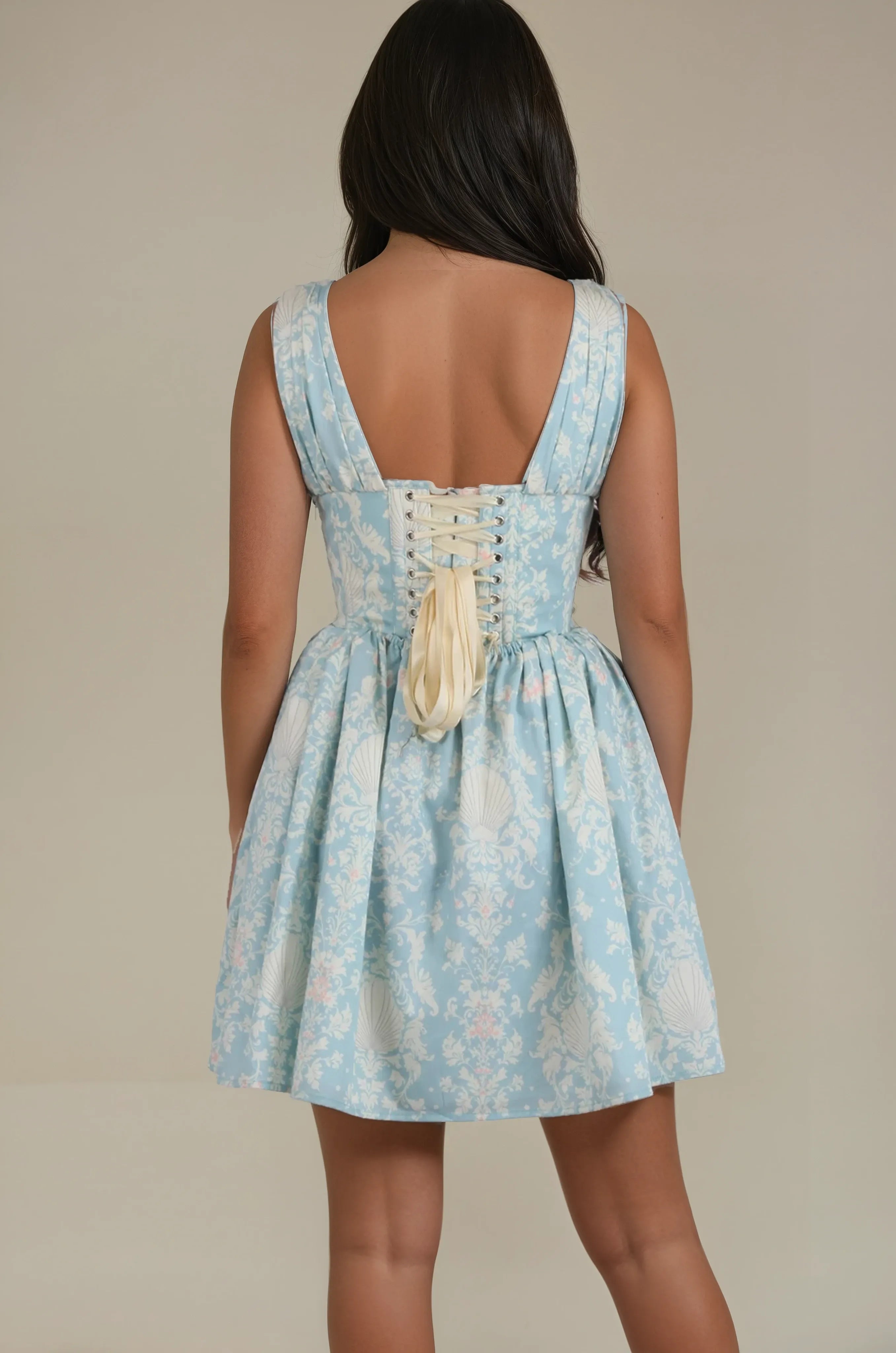 Sterling Baroque Shell Corset Dress