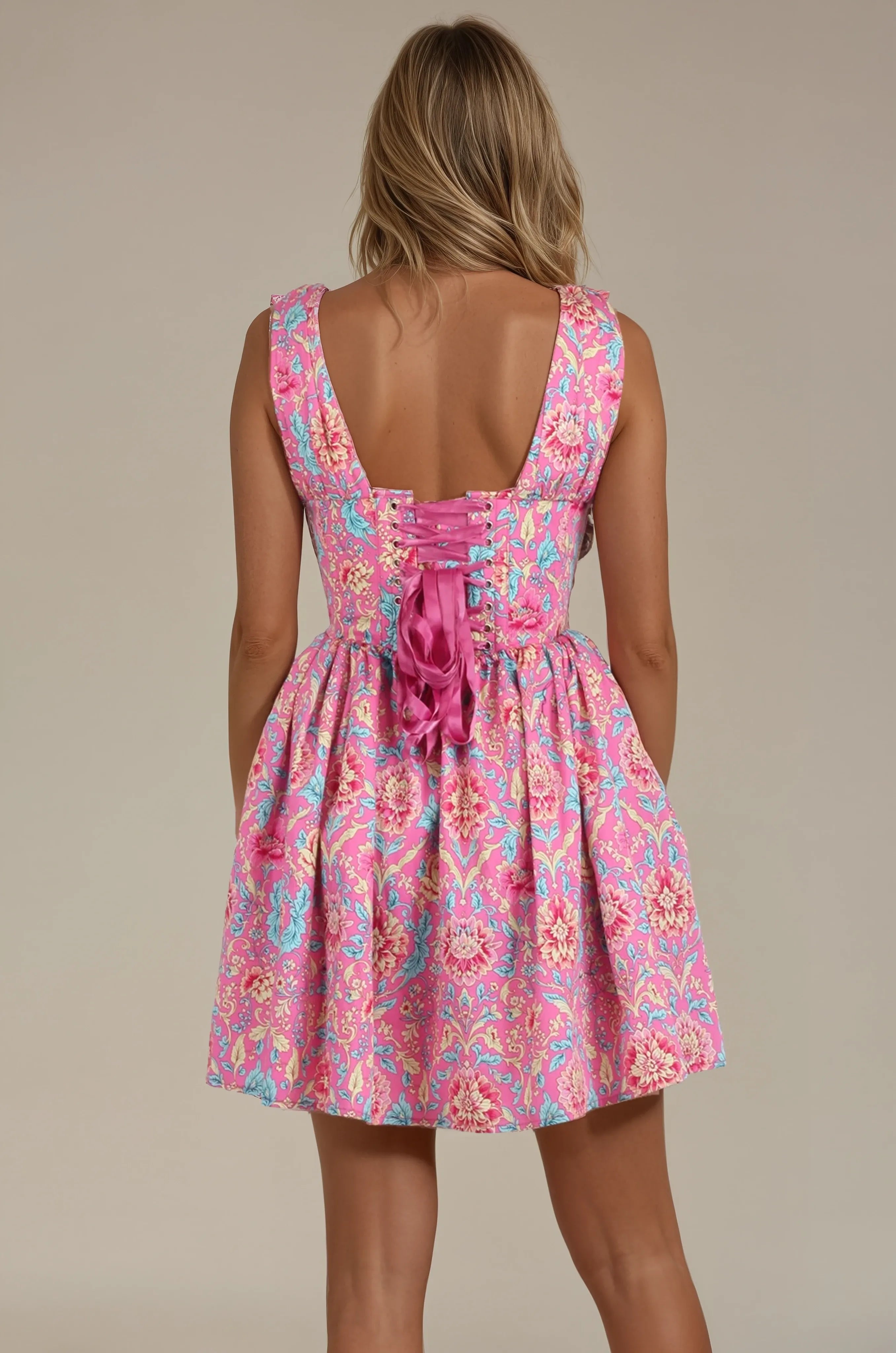 Emmett Sunset Carnival Corset Dress