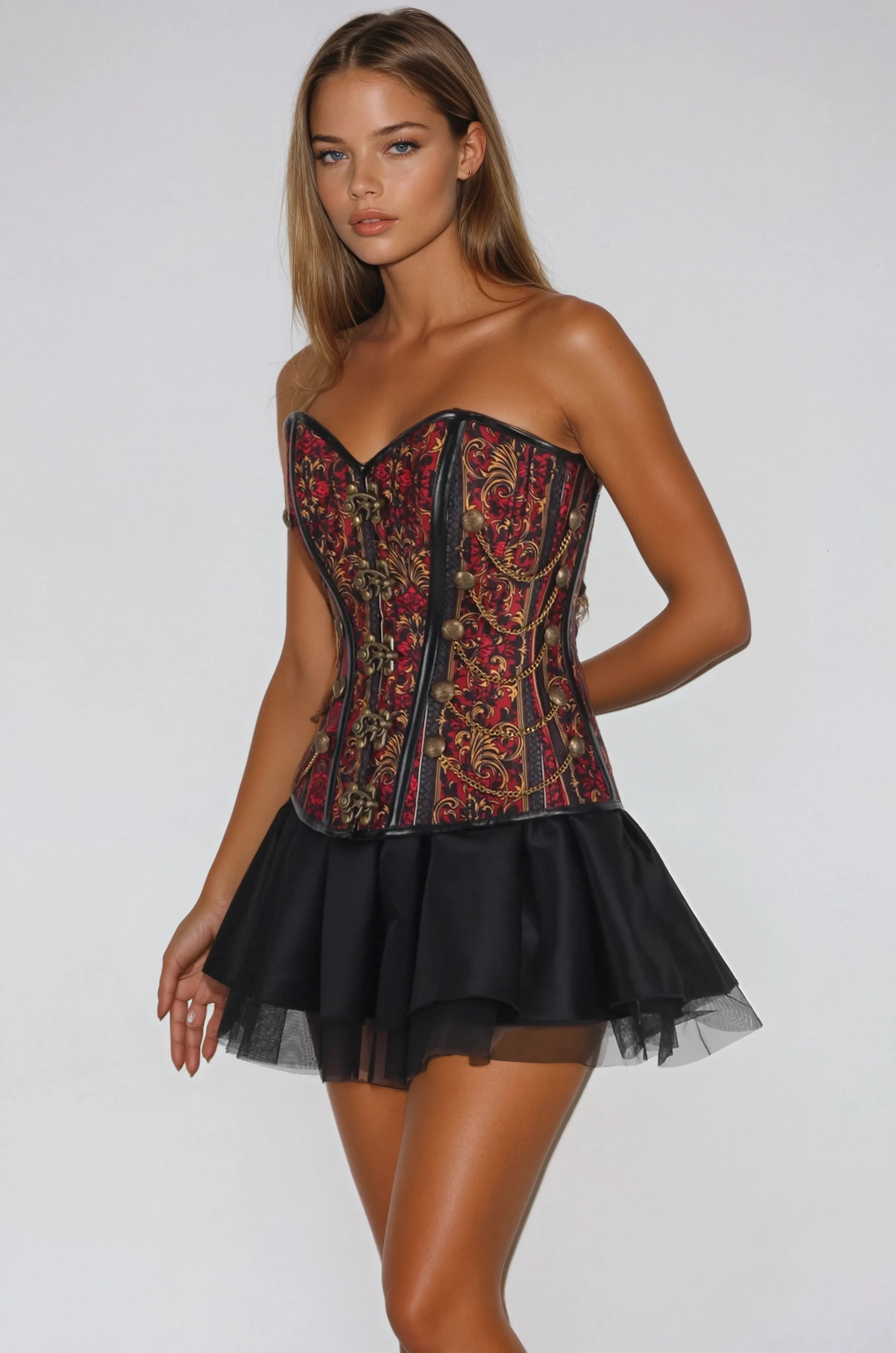 Raiden Blood Rose Baroque Corset