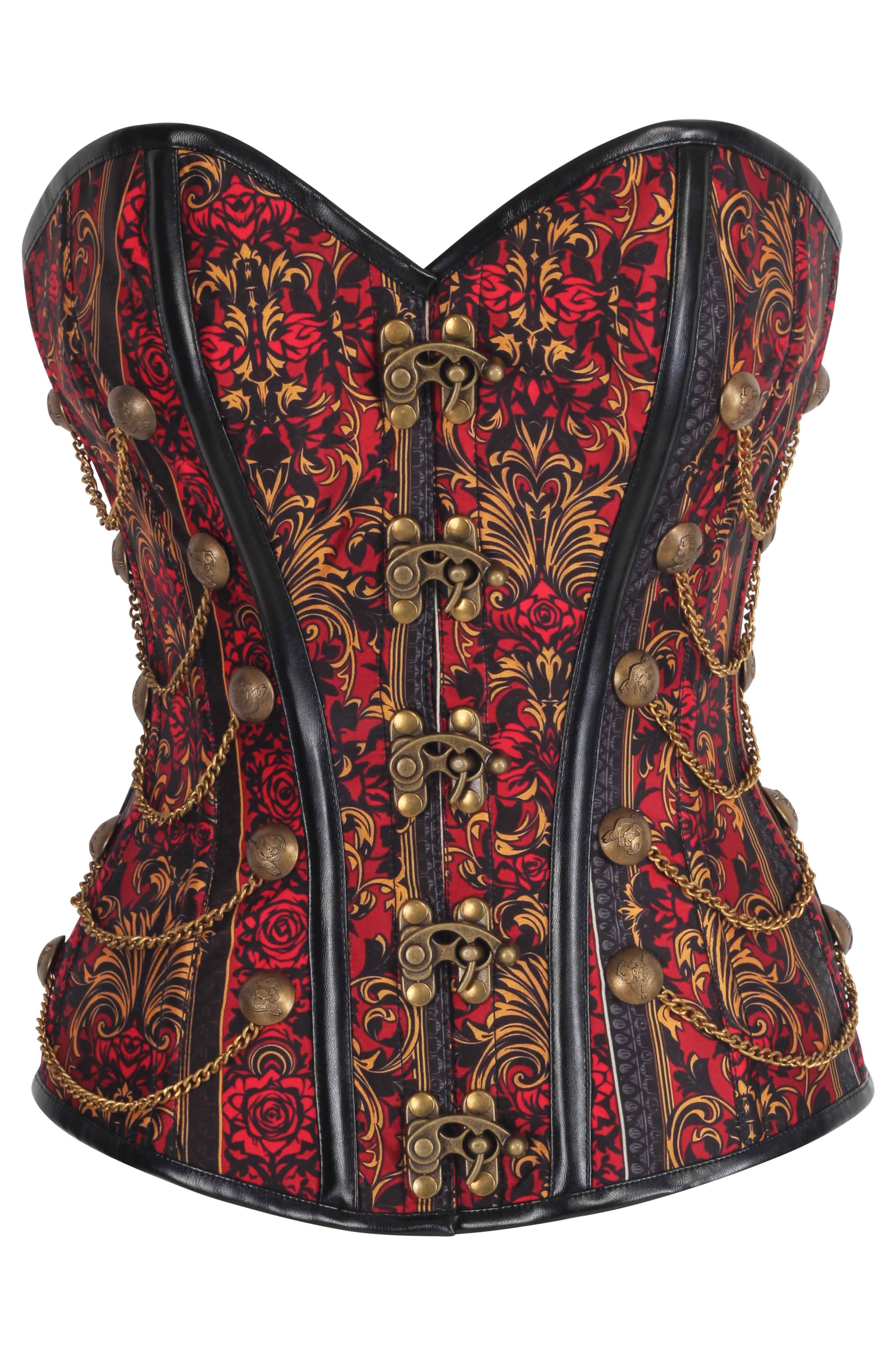 Raiden Blood Rose Baroque Corset