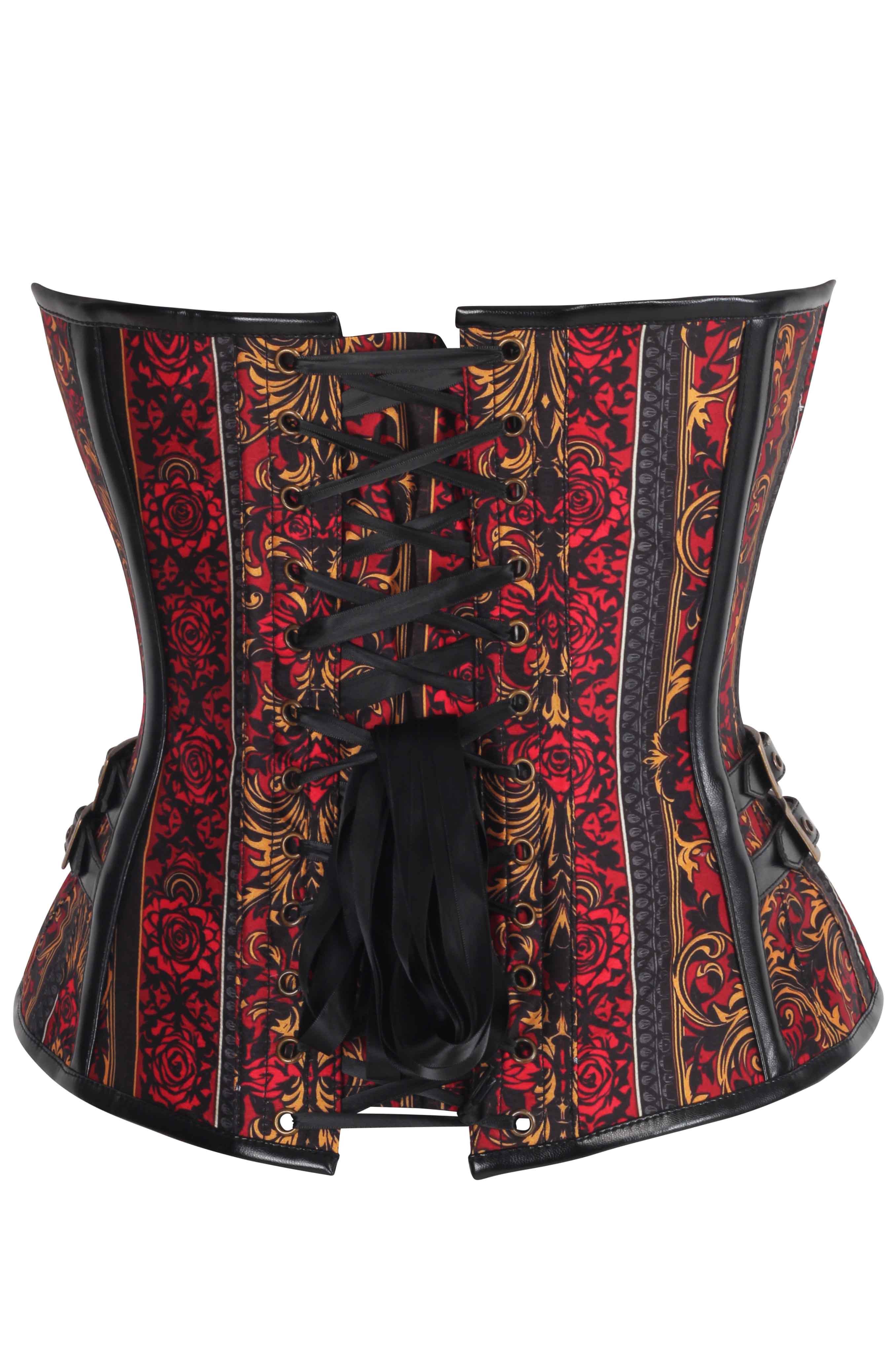 Royce Blood Rose Baroque Corset