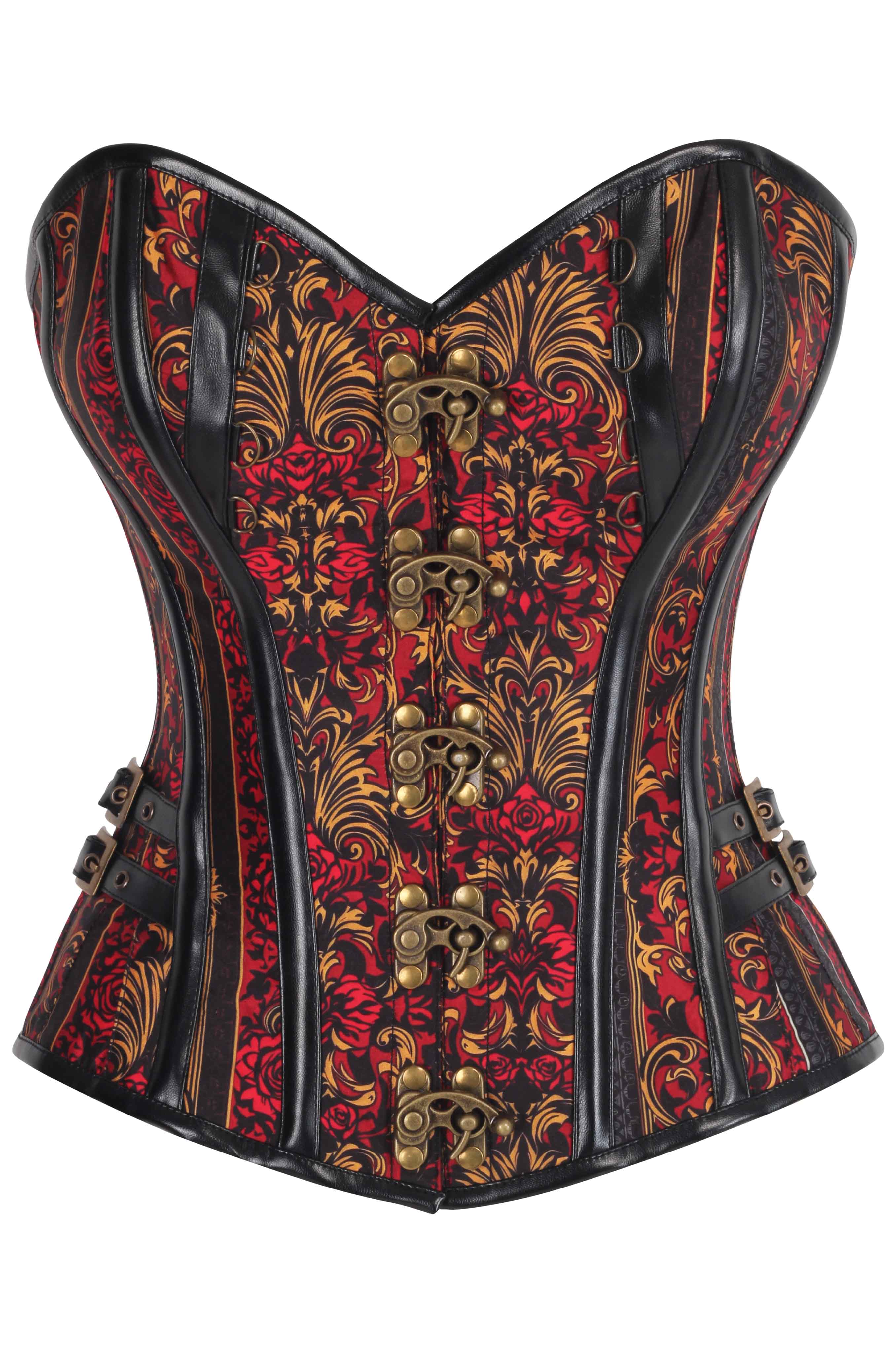 Royce Blood Rose Baroque Corset