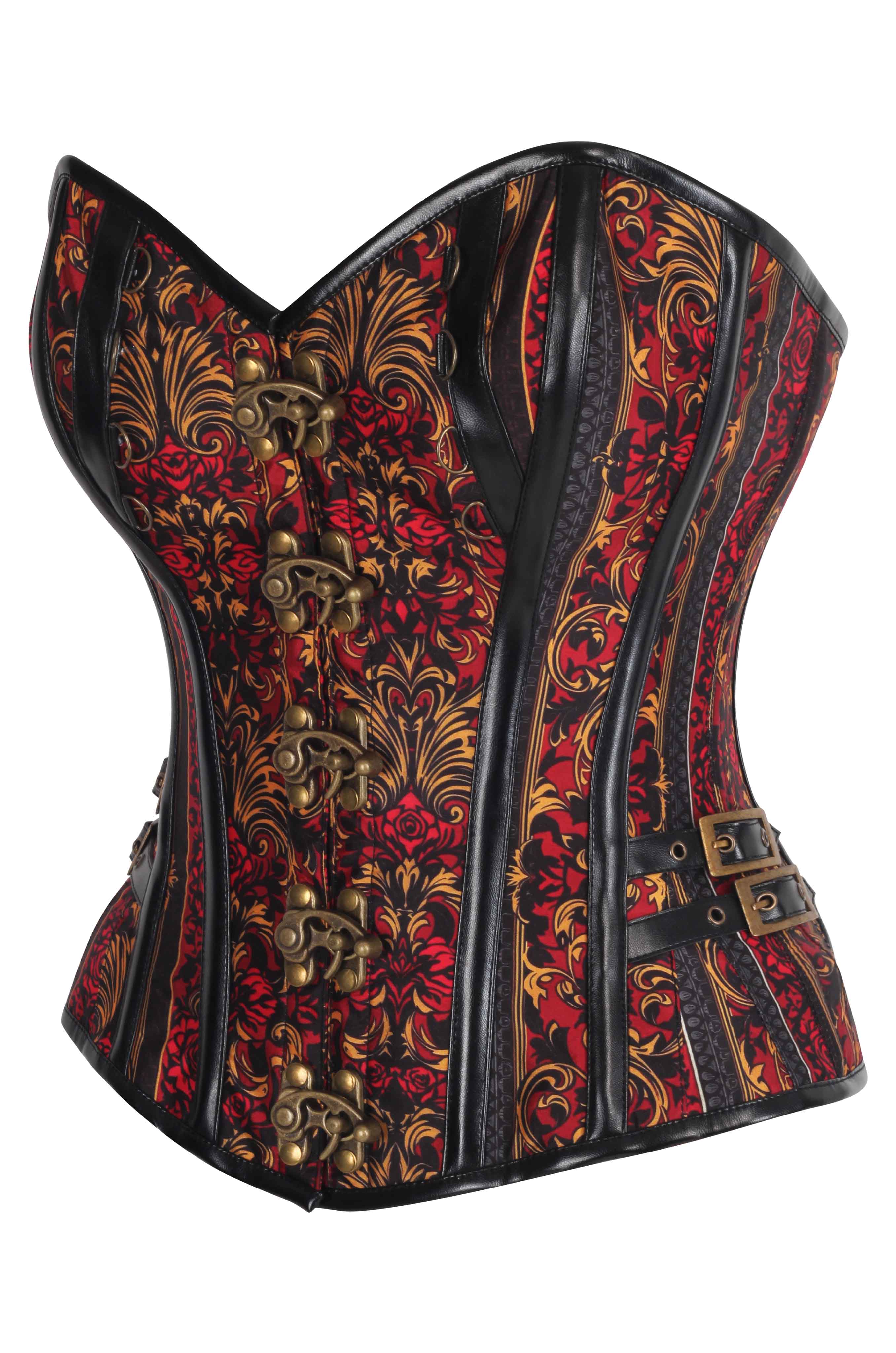 Royce Blood Rose Baroque Corset