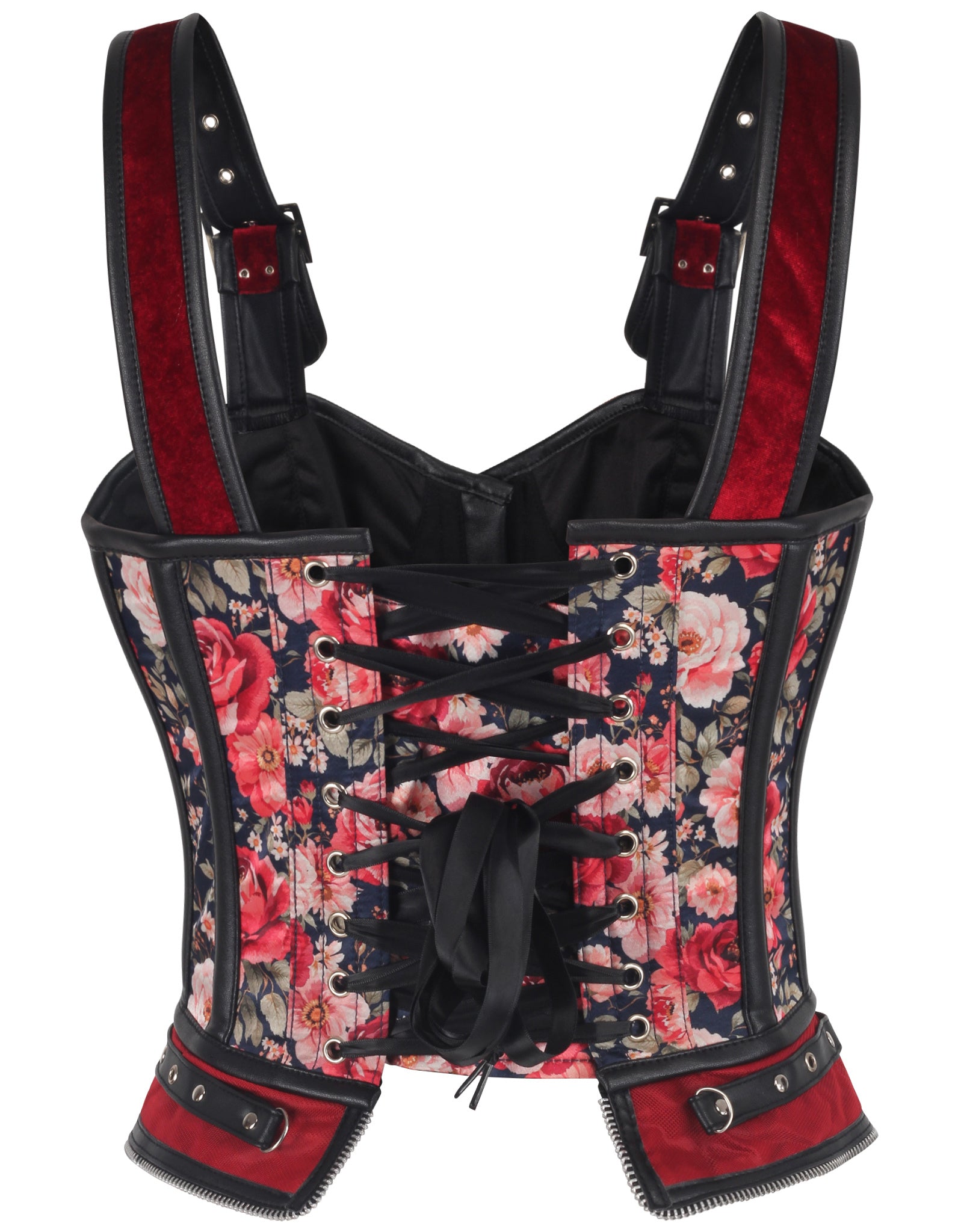 Danisha Baroque Florals and Rose Corset
