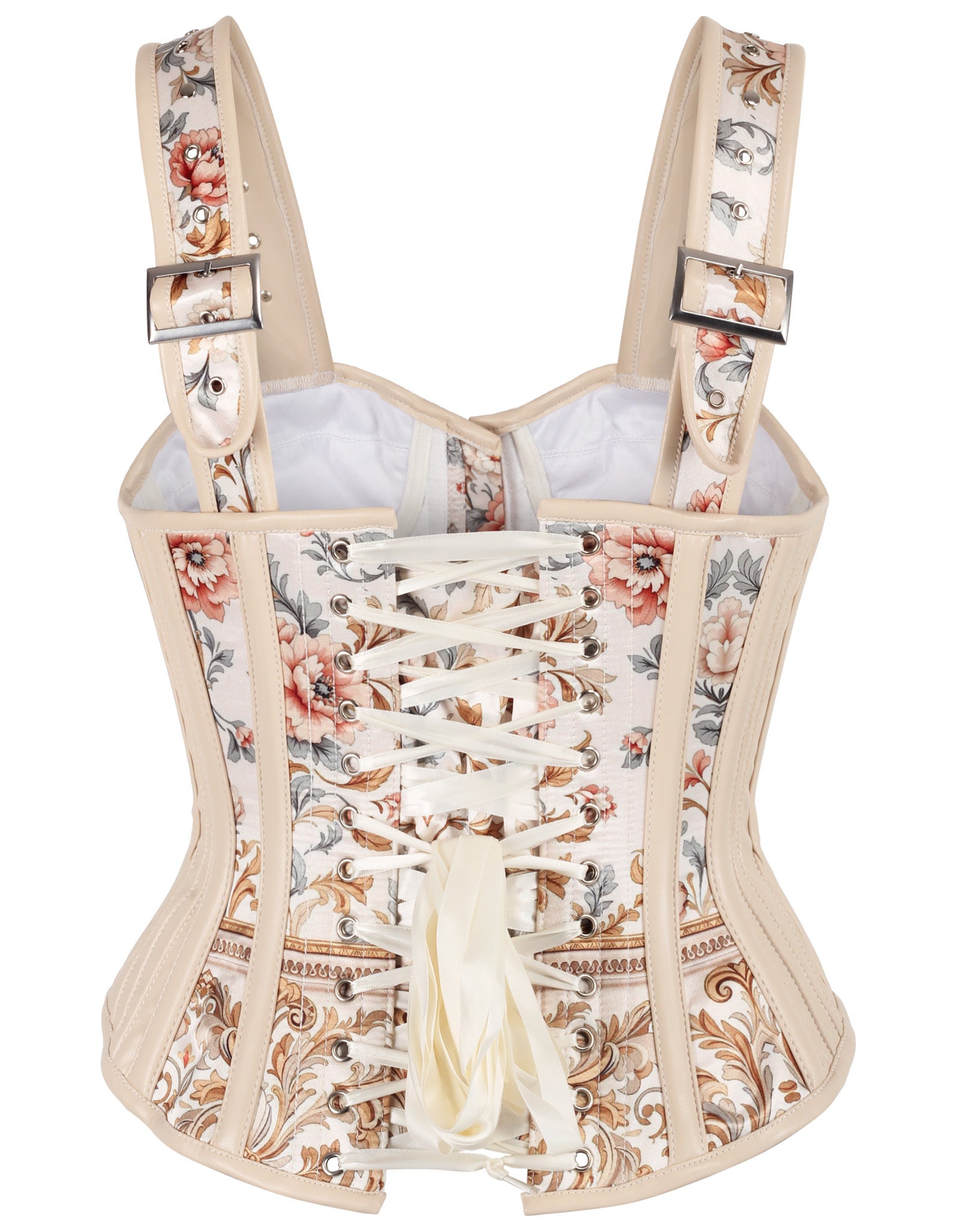 Vannessa Baroque Inspired Floral Corset