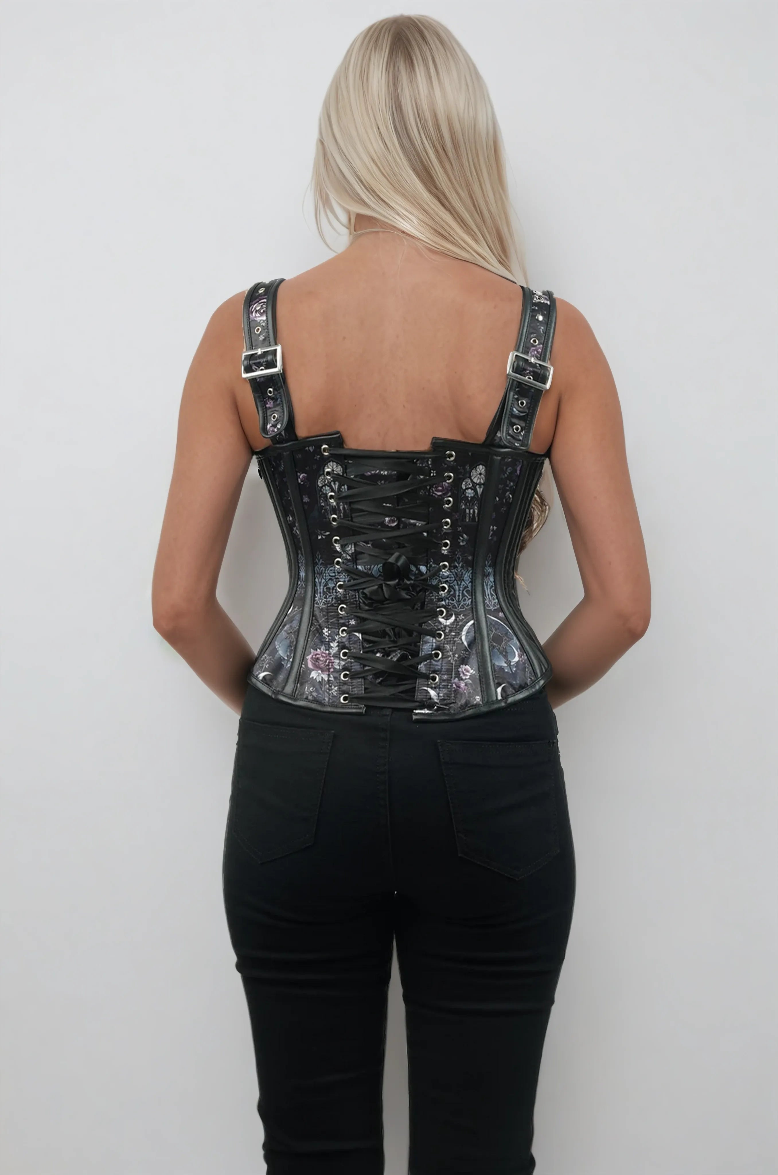 Thyme Celestial Eclipse Satin Corset