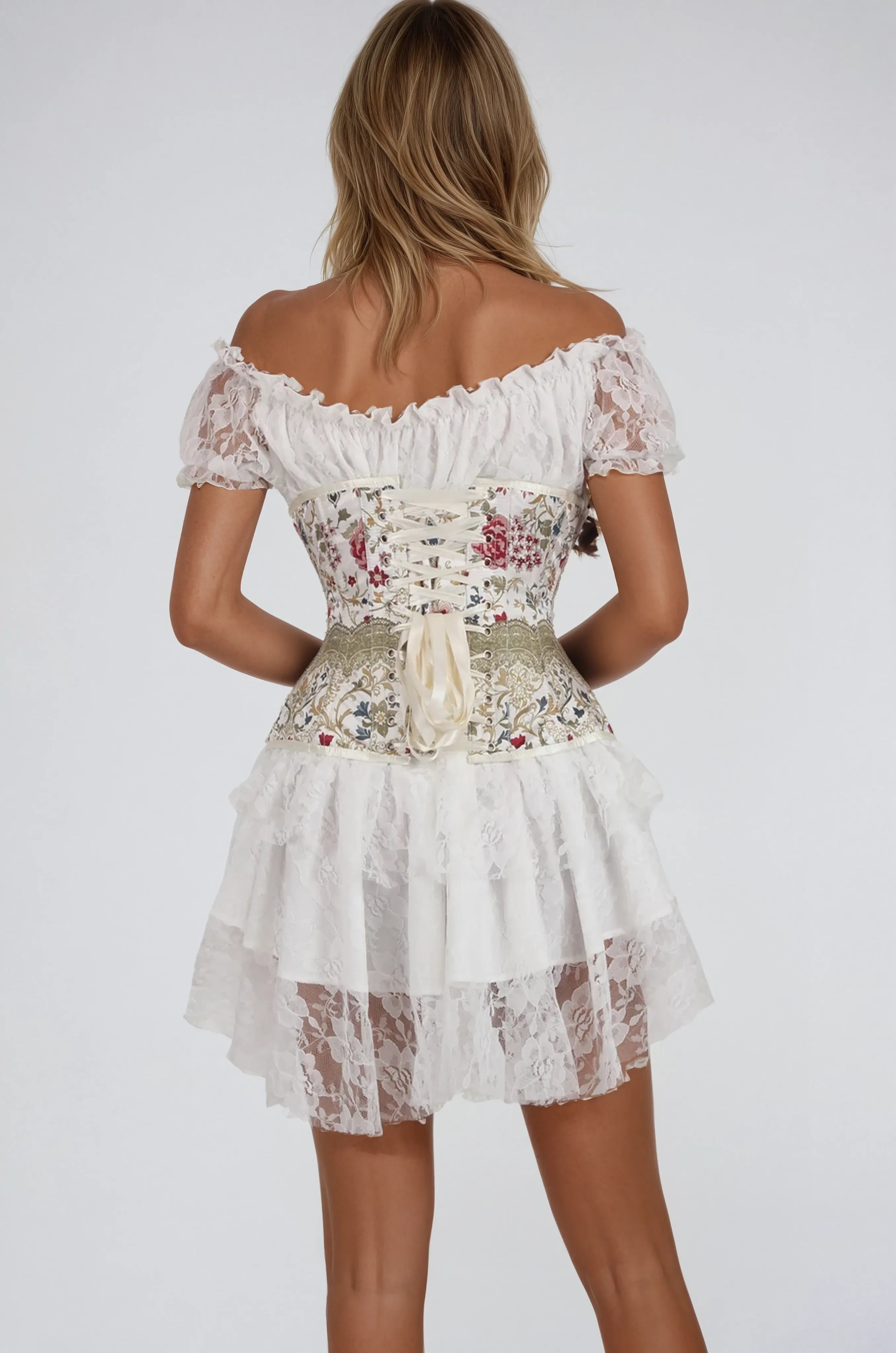 Beverlie Chantilly Majesty Curvy Corset