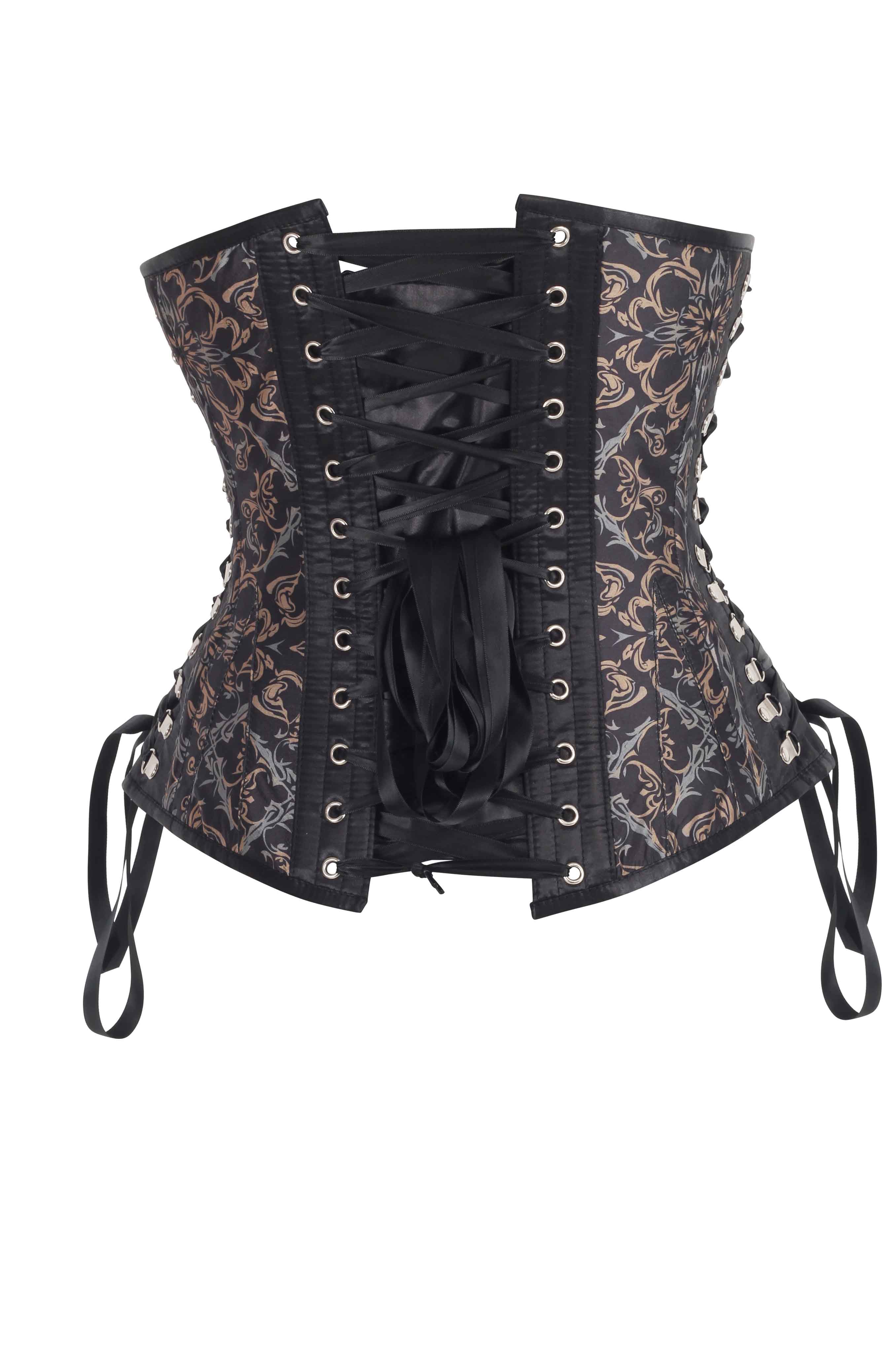Maurice Gothic Scrollwork Tapestry Corset