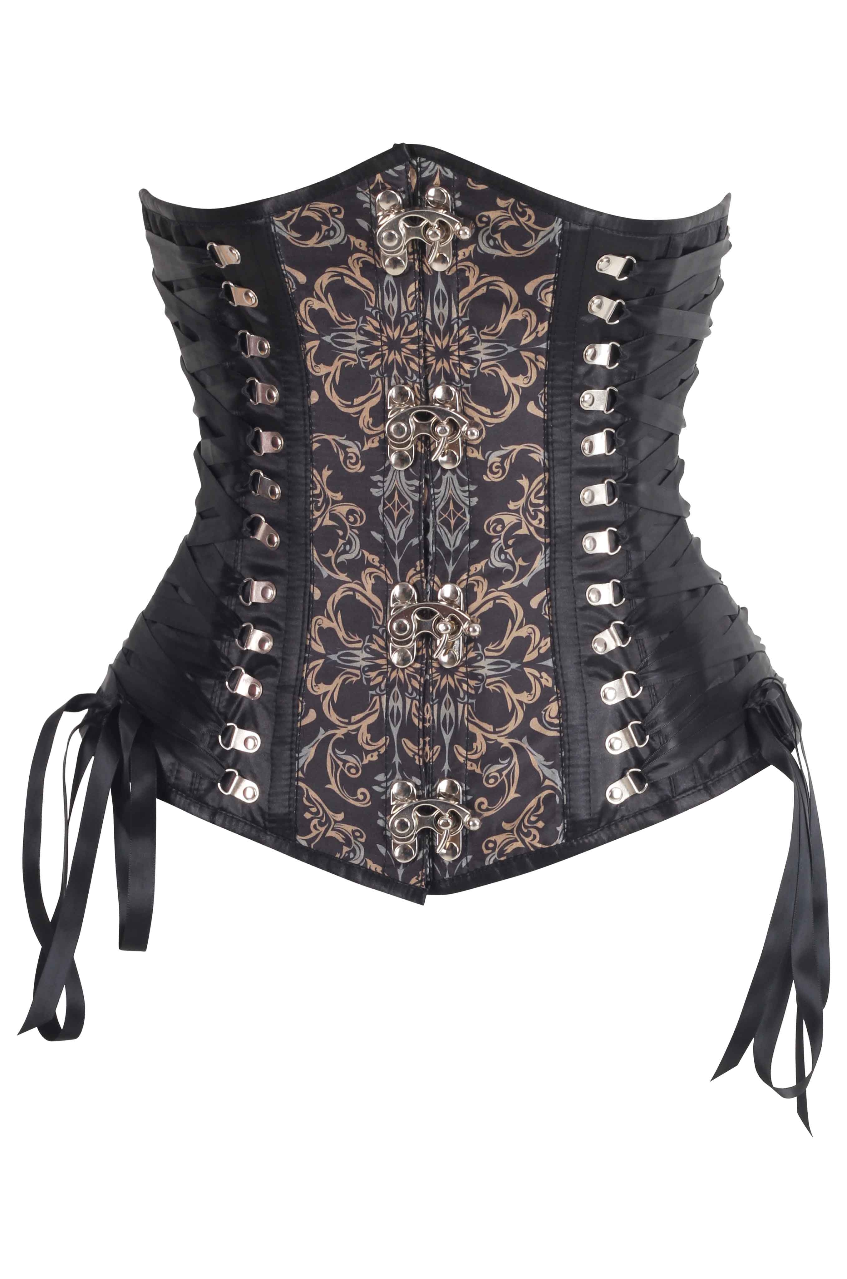 Maurice Gothic Scrollwork Tapestry Corset