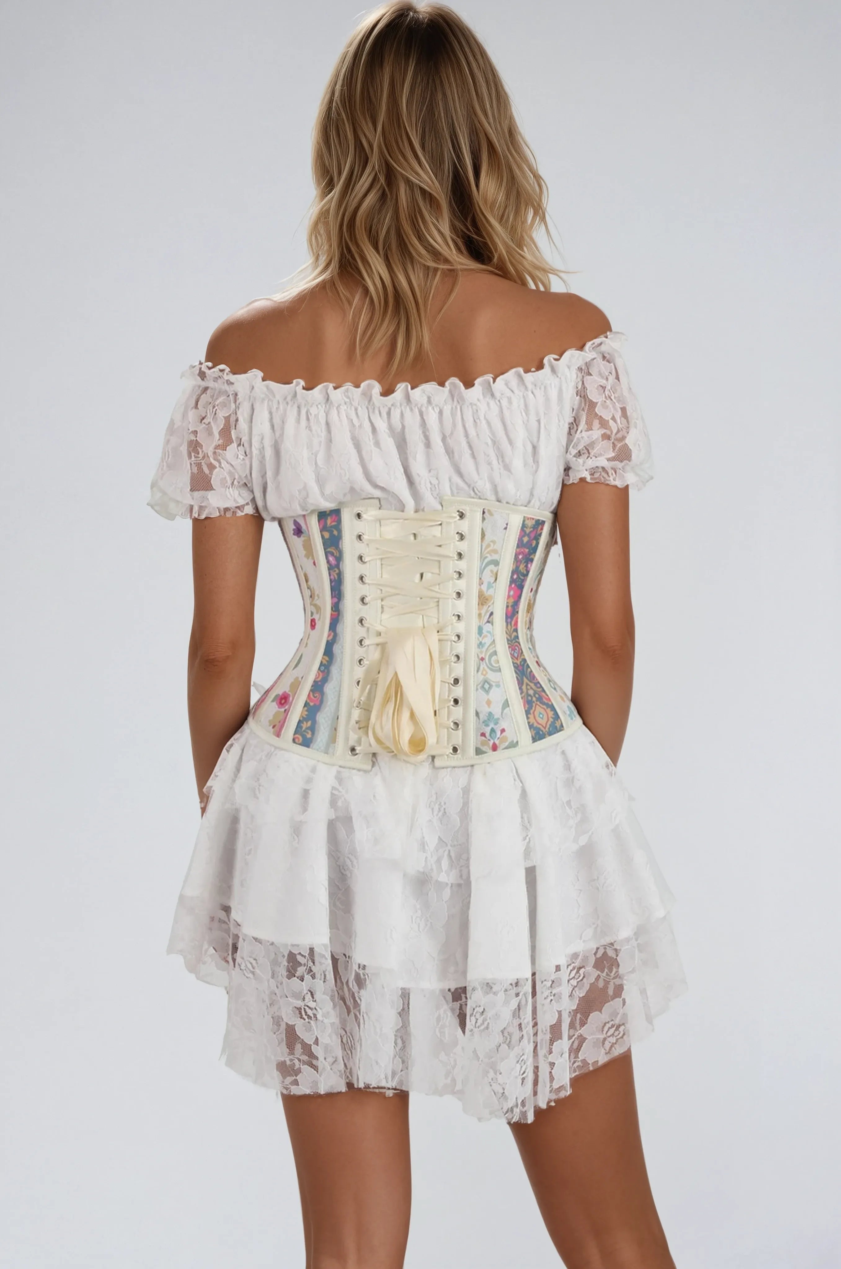 Raylan Radiant Rococo Lace Corset