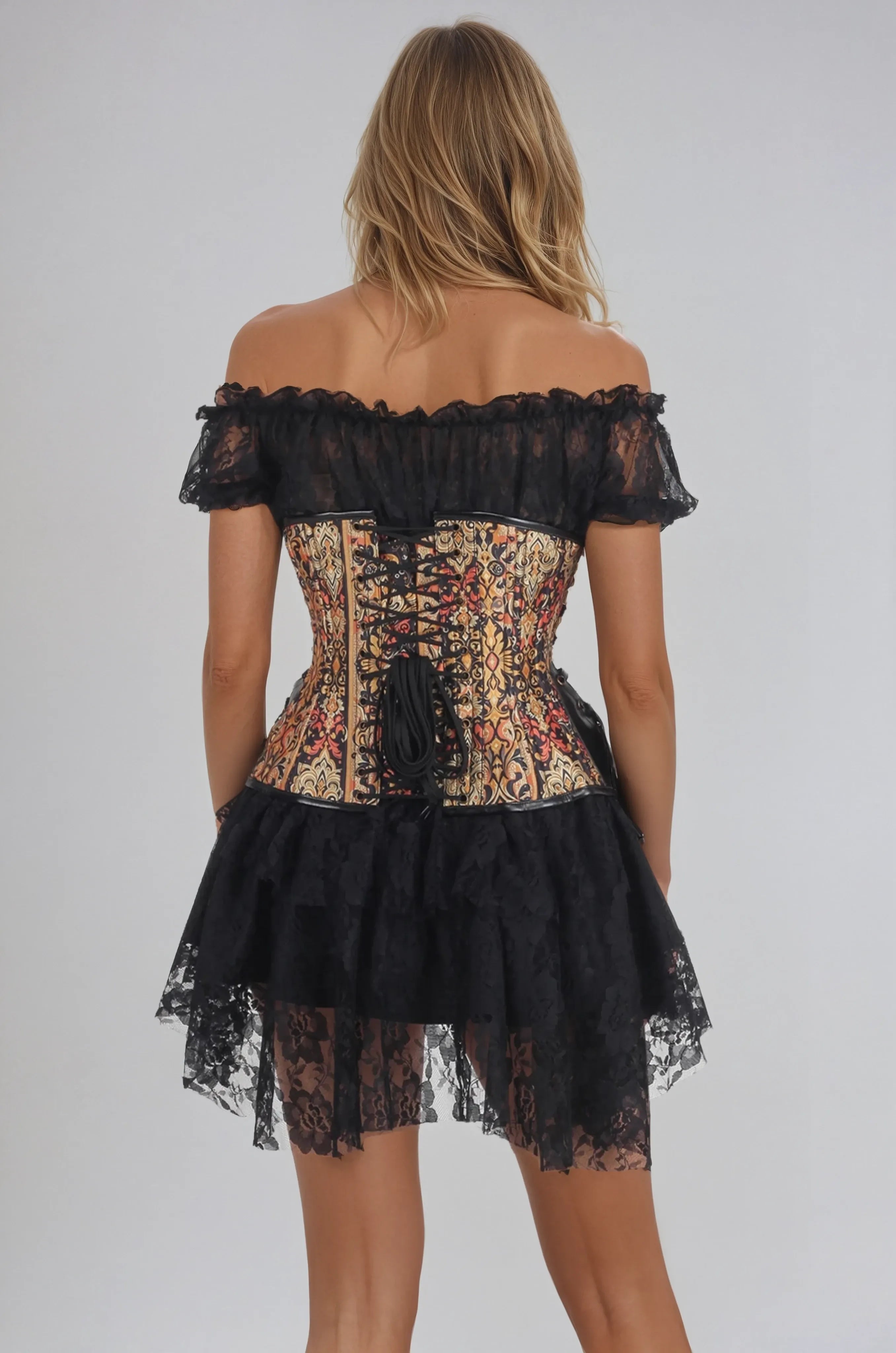 Dahlia Savage Baroque Underbust Corset