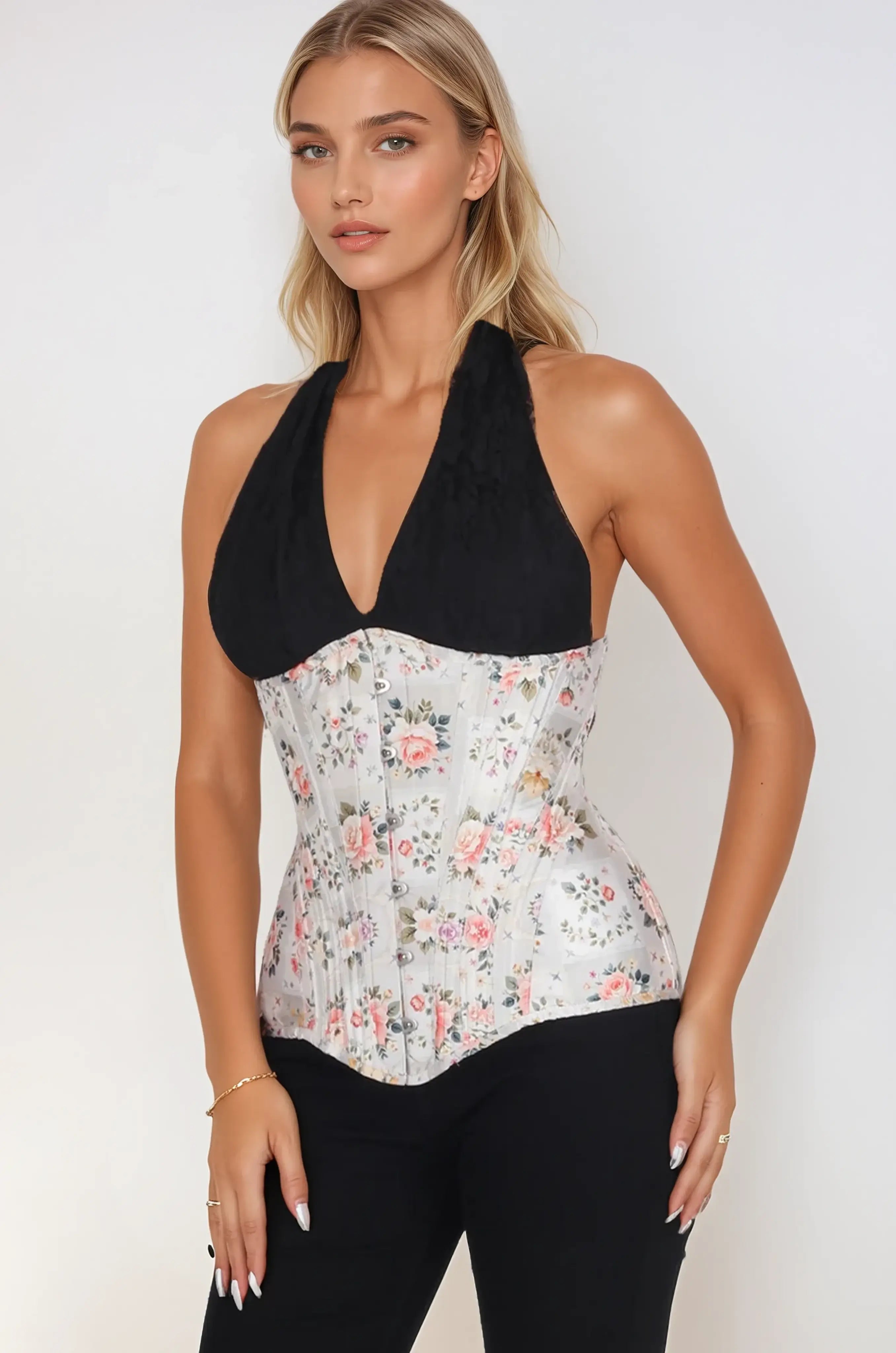 Brandie Waist Trainer Floral Corset
