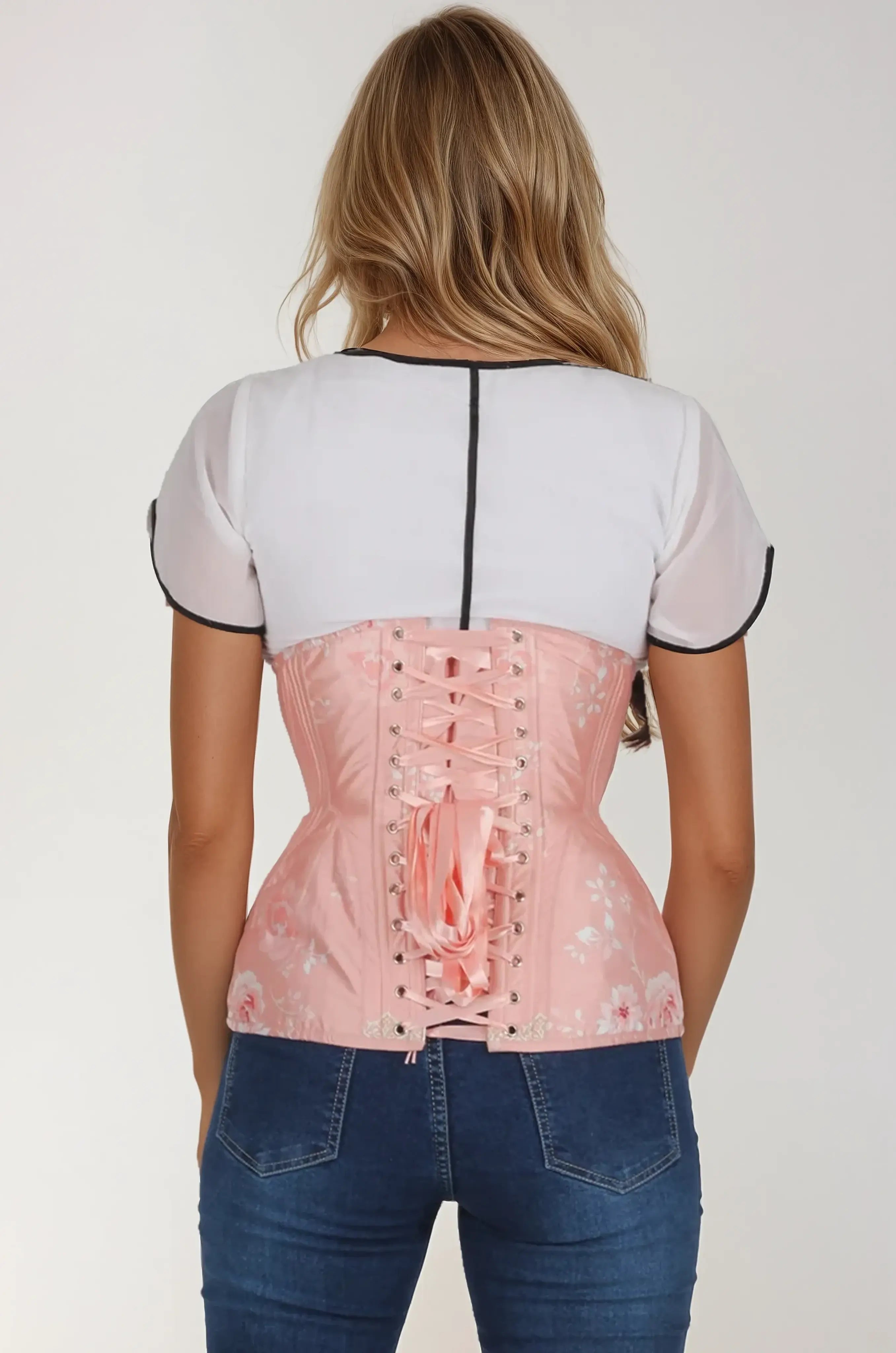 Claramae Floral Waist Trainer Corset