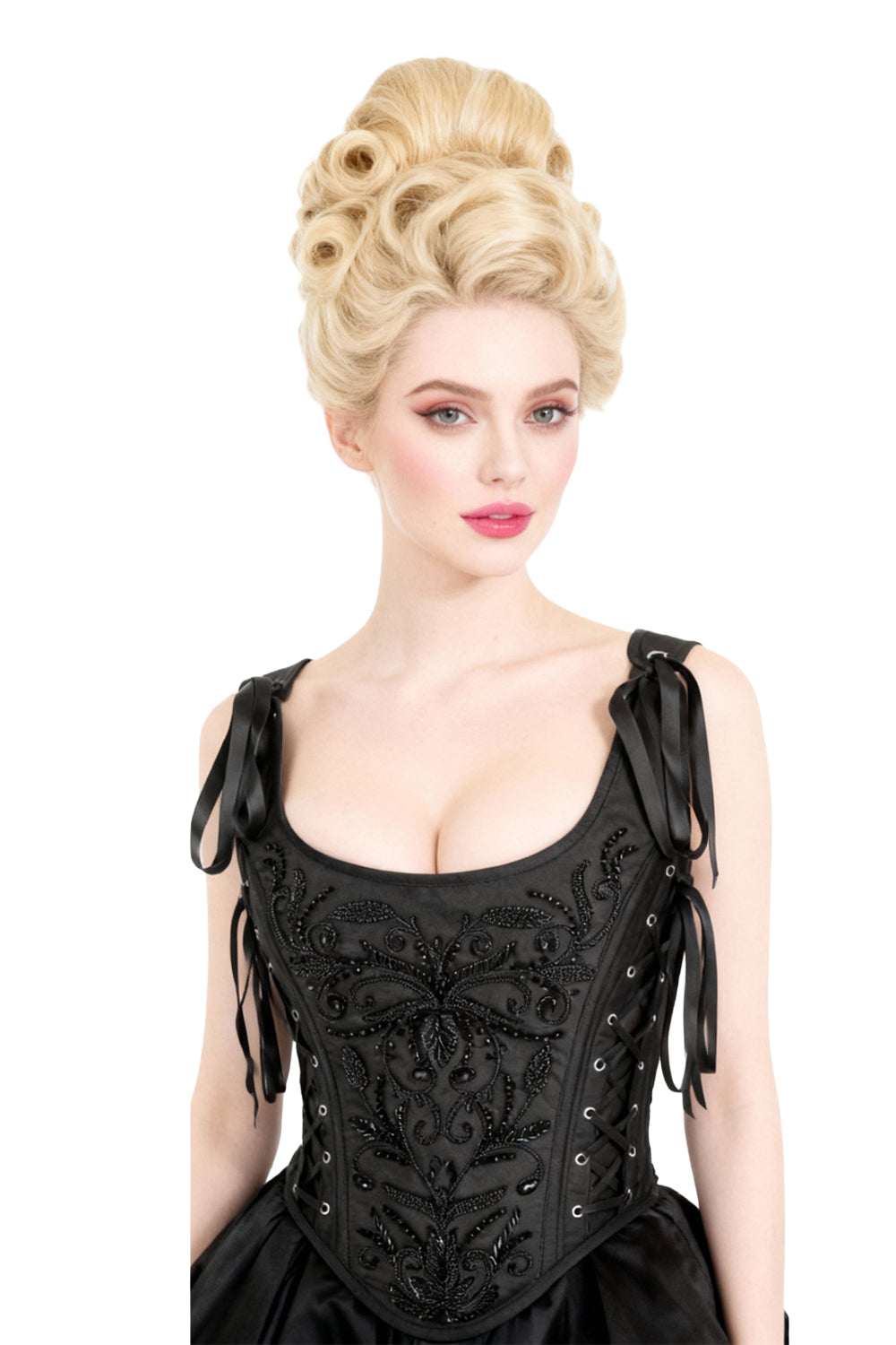 Sharise Rococo Embroidery Overbust Corset
