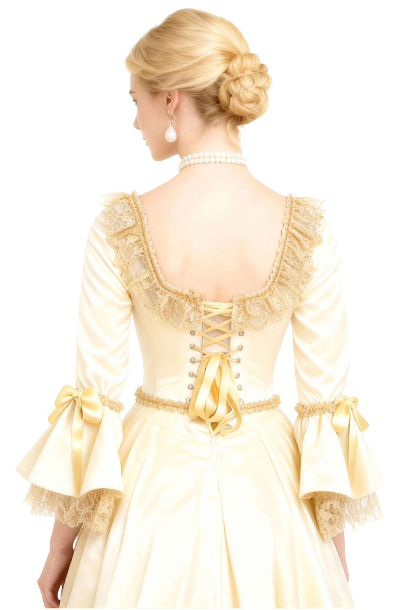 Darbey Rococo Brocade Overbust Corset