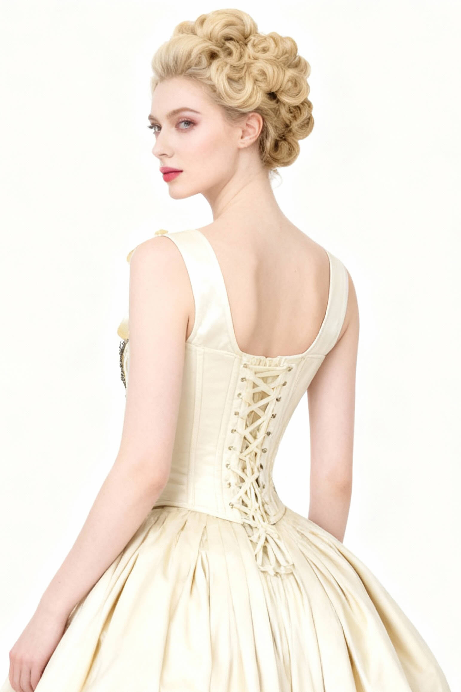 Sharise Rococo Embroidery Overbust Corset