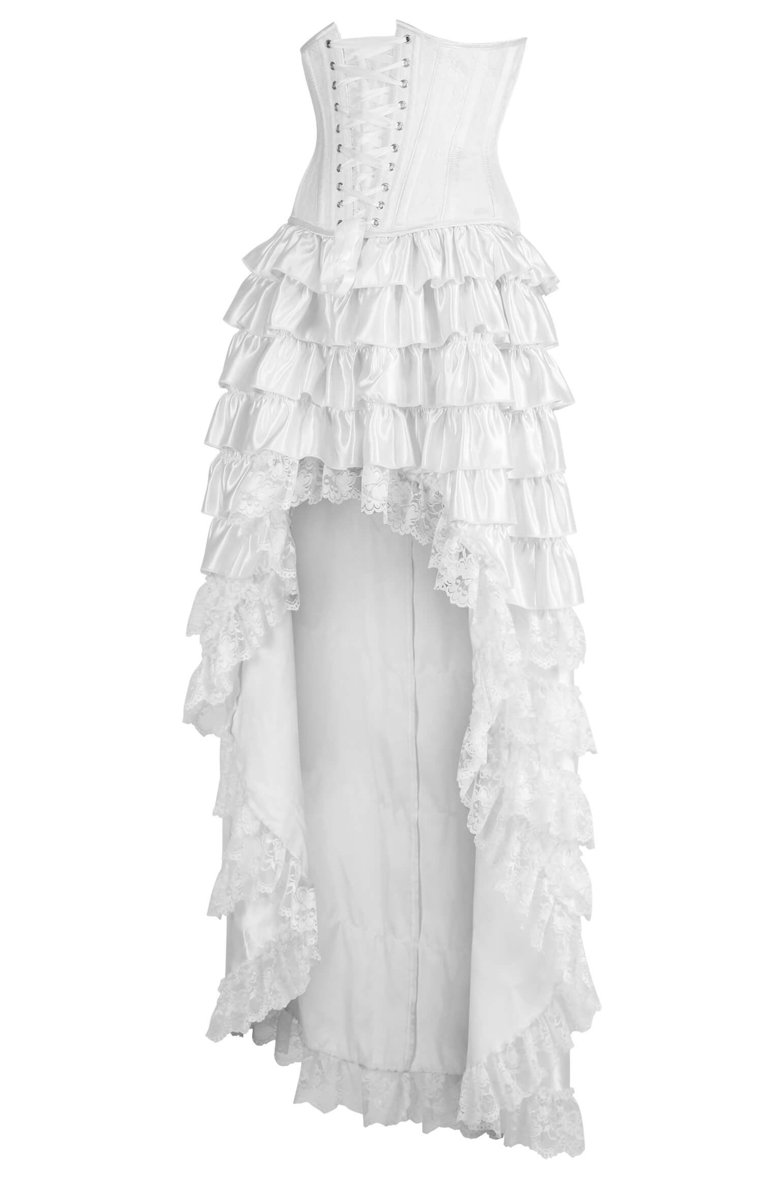 Yori Rococo White Underbust Corset Dress