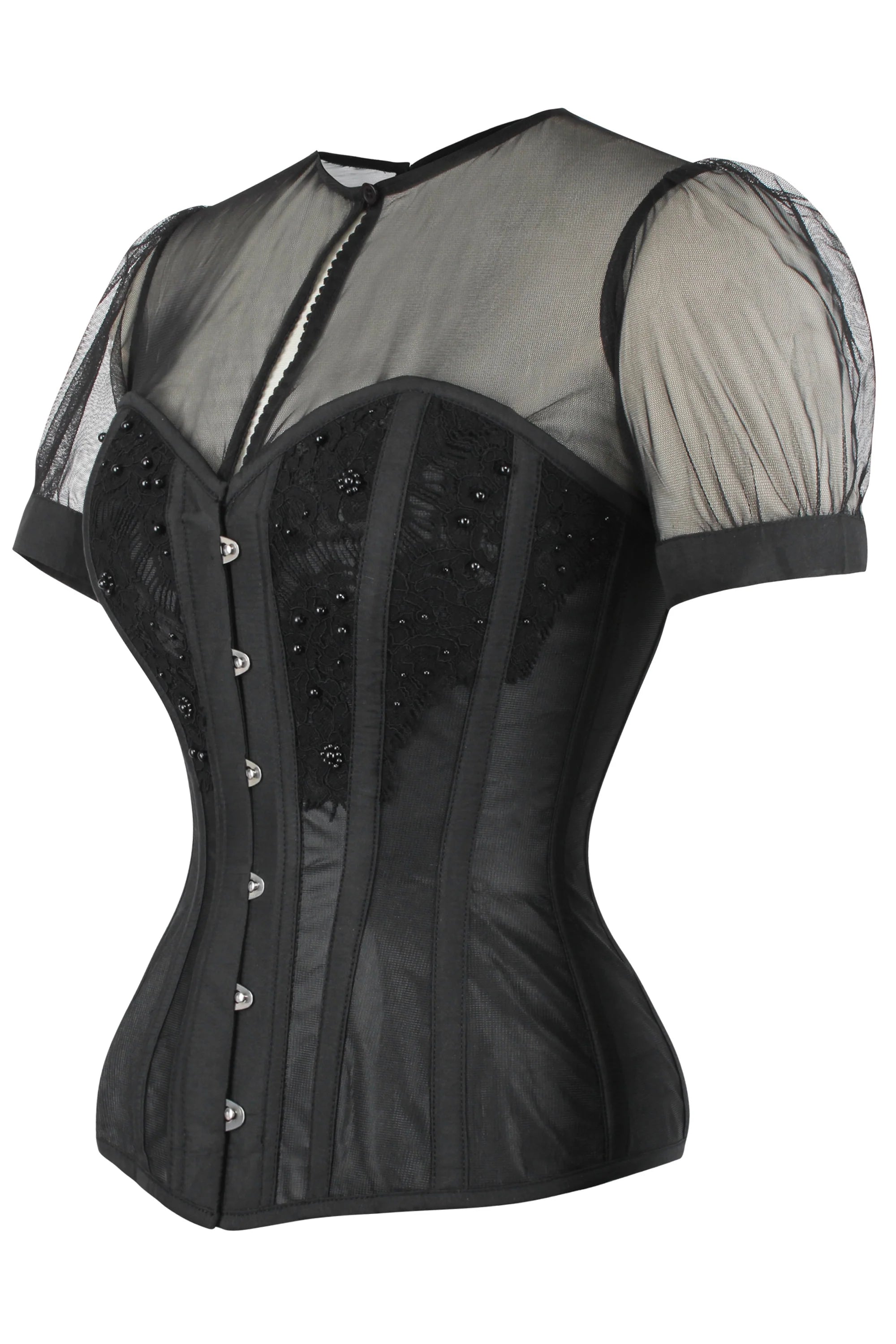 Cydnee Overbust Black Couture Corset