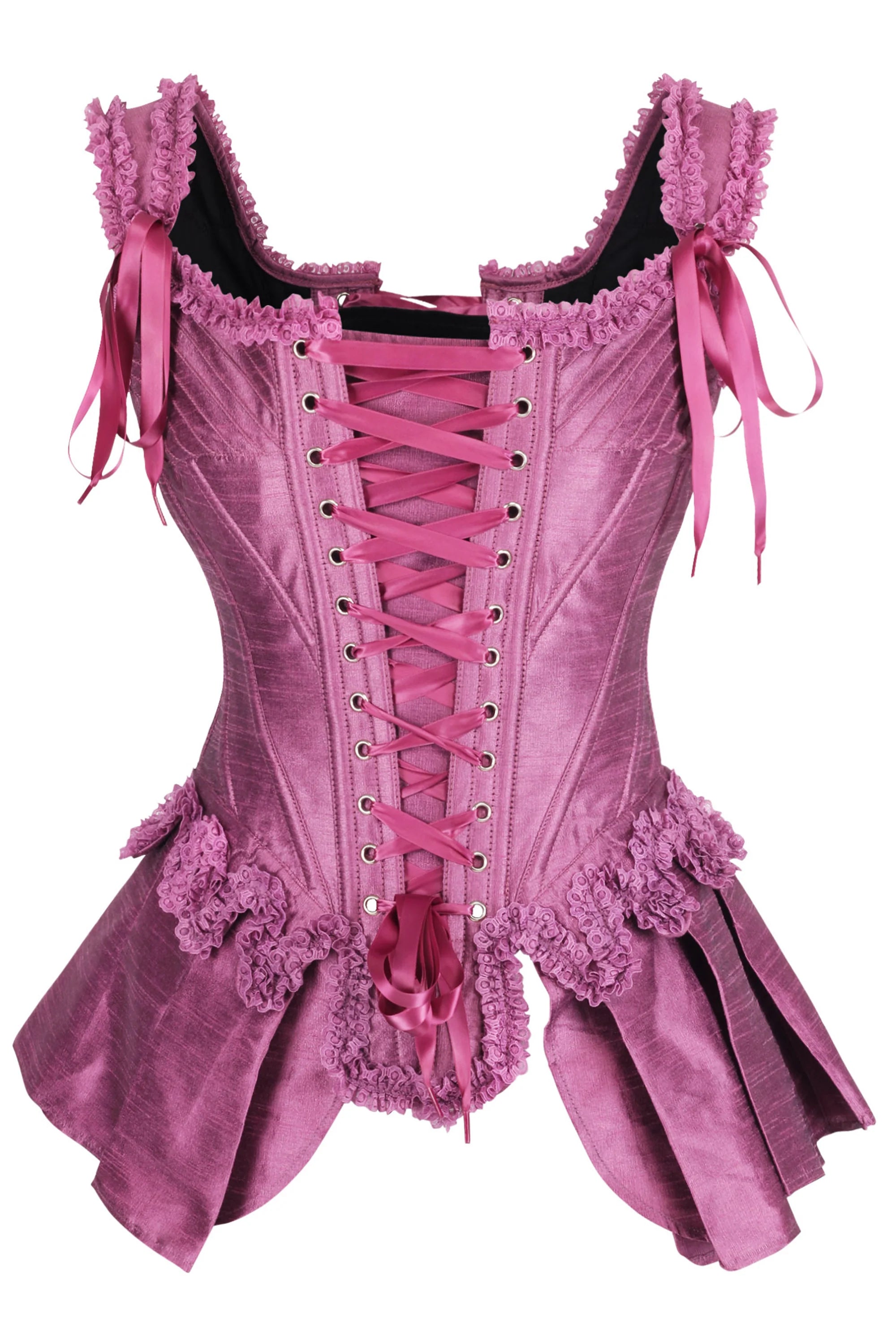 Aynslee Historically Inspired Lilac Corset