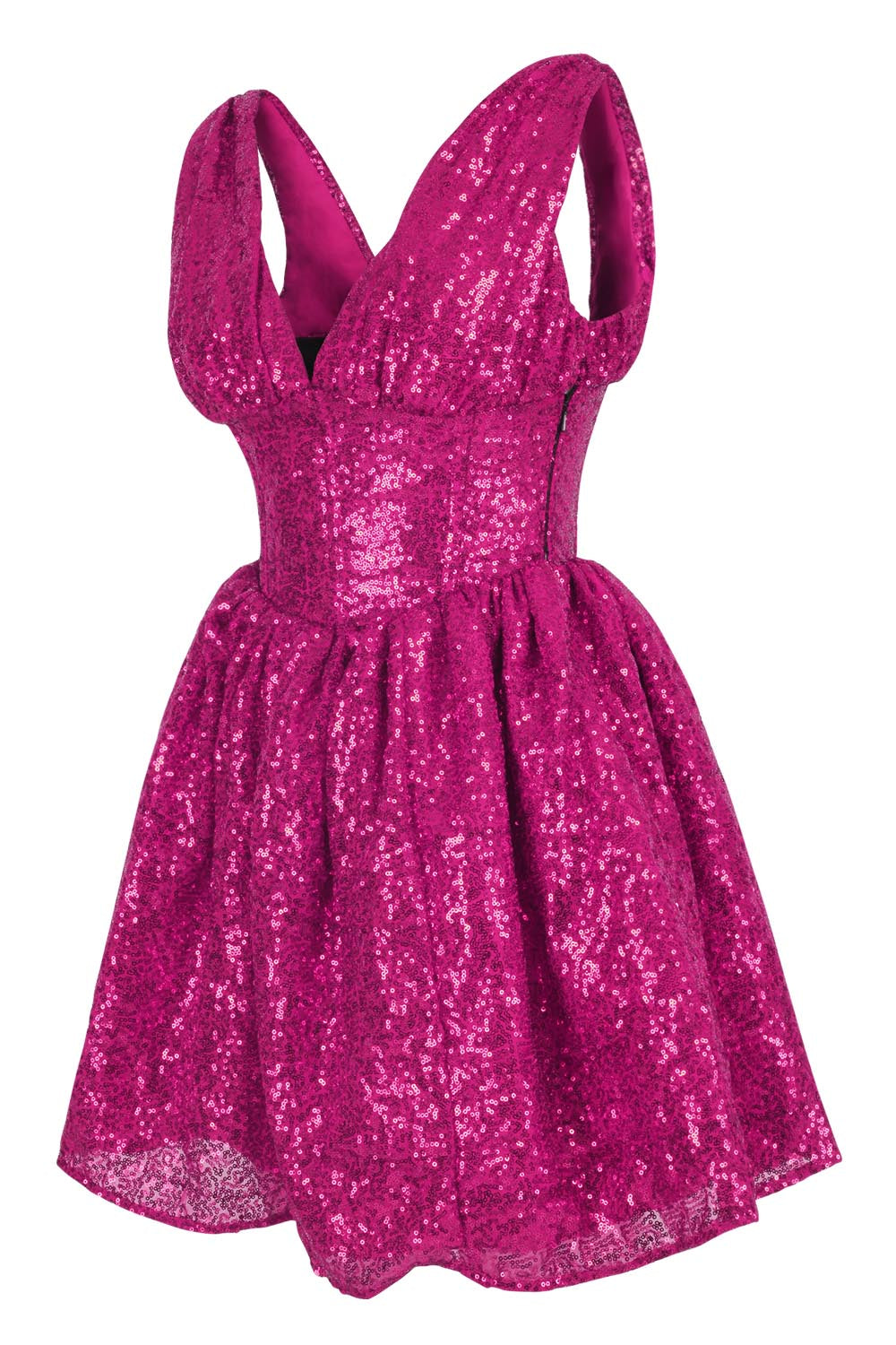 Keiana Sequin Steel Boned Corset Dress